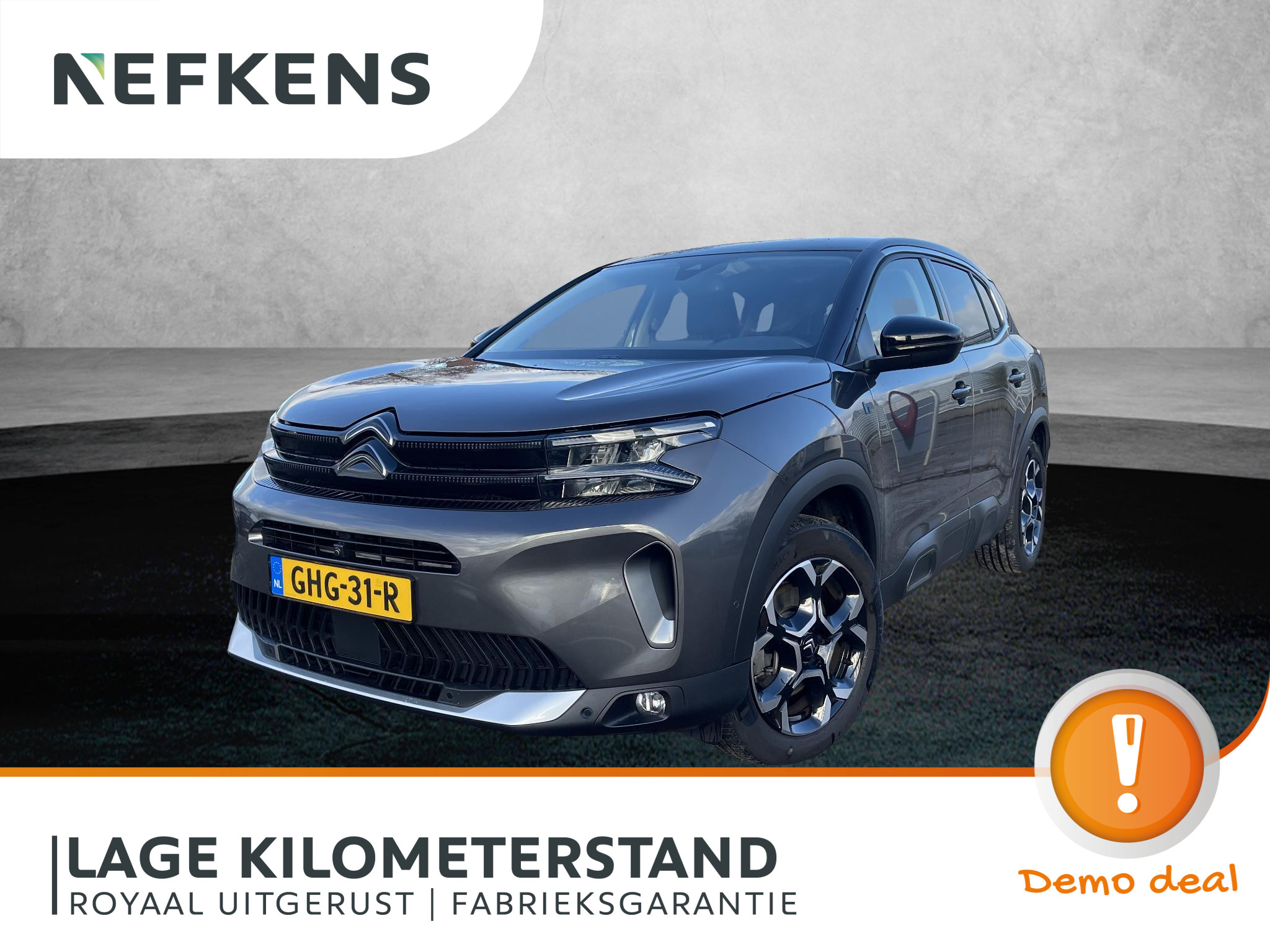 Citroën C5 Aircross 1.6 Plug-in Hybrid Max 180 PK Automaat | Demo | Parkeerhulp voor + achter | Stoelverwarming | Leder | Elektrische kofferbak