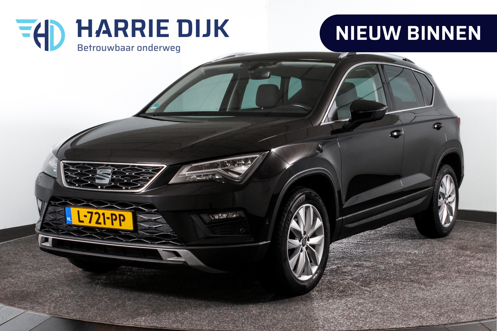 SEAT Ateca 1.5 TSI 150 PK Style Business Intense Automaat | Adapt. Cruise | Stoelverwarming | Camera | PDC | NAV | Auto. Airco | Elek. Trekhaak | LM 17"|