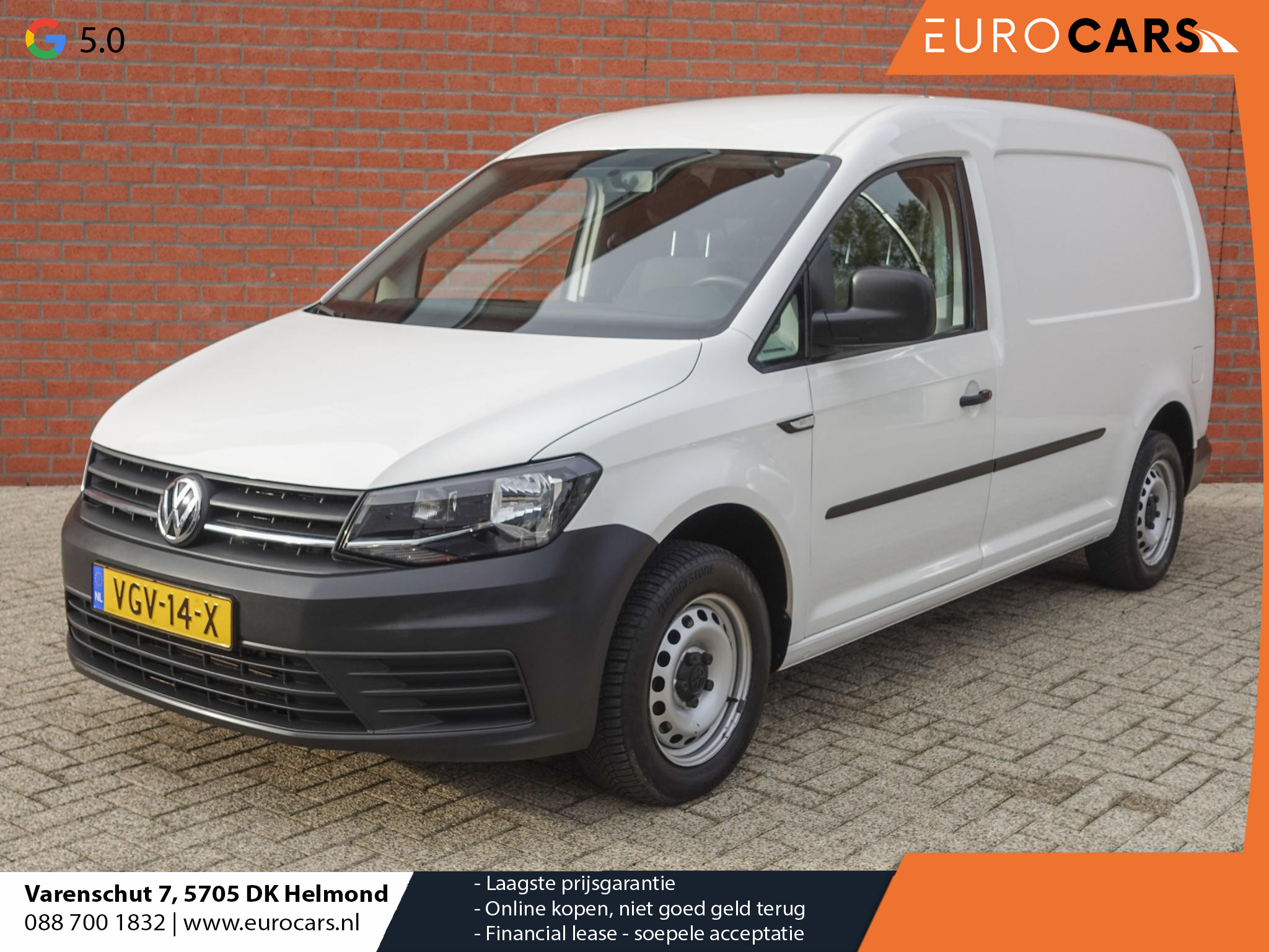 Volkswagen Caddy 2.0 TDI L2H1 BMT Maxi Trendline Navi Airco Cruise Control Navi Bluetooth