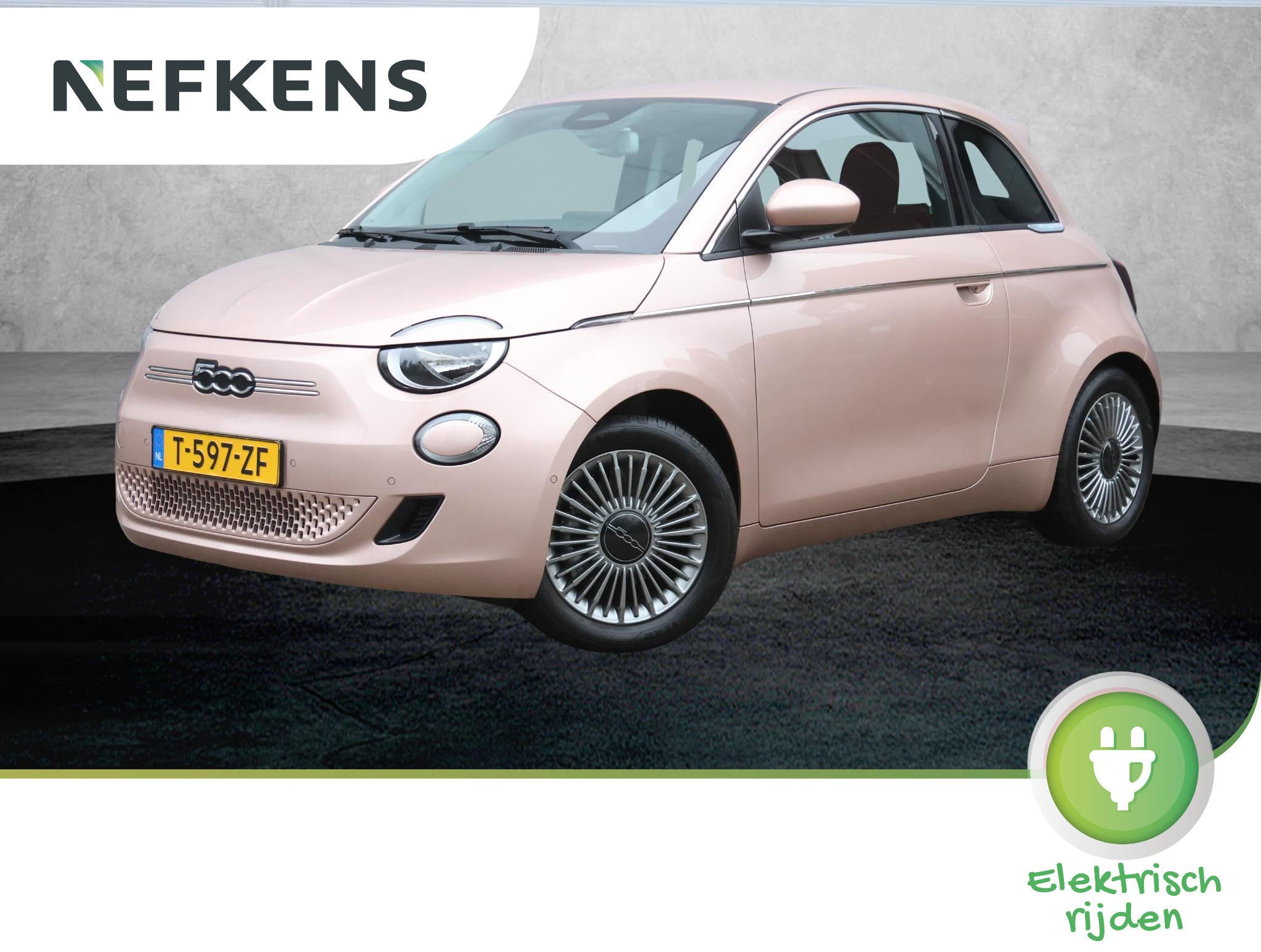 Fiat 500 3+1 42kWh 3-fase | 1ste eigenaar | AppleCarPlay | Climate | FULL LED | Achteruitrijcamera | NL Auto!