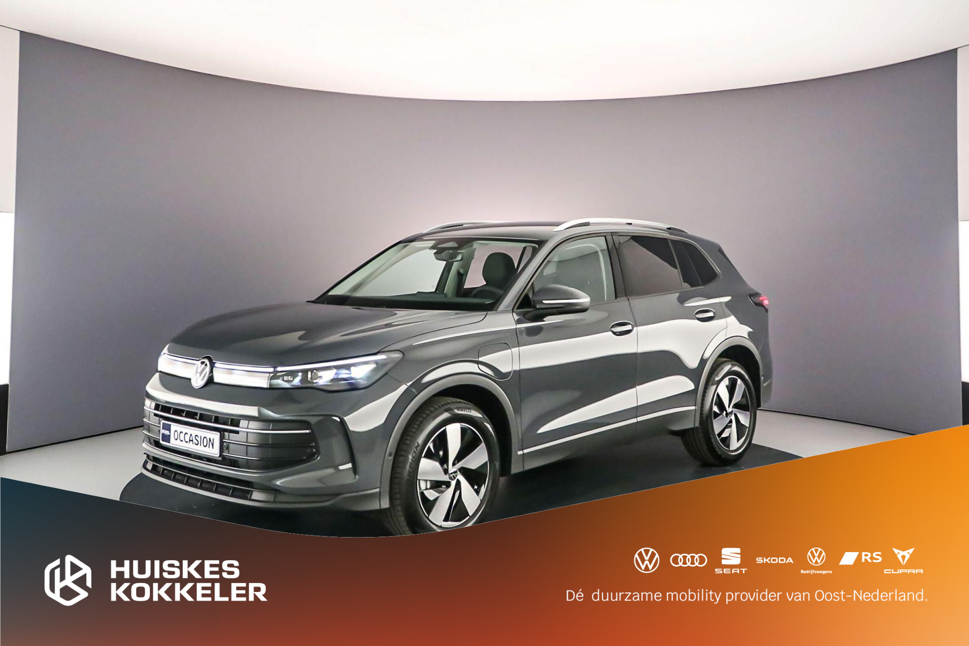 Volkswagen Tiguan Life Edition 1.5 TSI eHybrid 204pk DSG Automaat Adaptive cruise control, Elektrische achterklep, LED verlichting, Achteruitrijcamera, Stoelverwarming, Parkeersensoren, Stuurwiel verwarmd