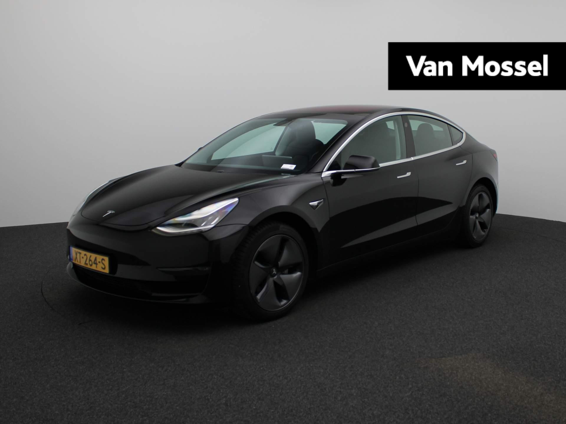 Tesla Model 3 Long Range 75 kWh | Lederenbekleding | Navigatie |Panoramadak | Led verlichting | Camera | Adaptieve Cruise Control | Elektrische stoelen |