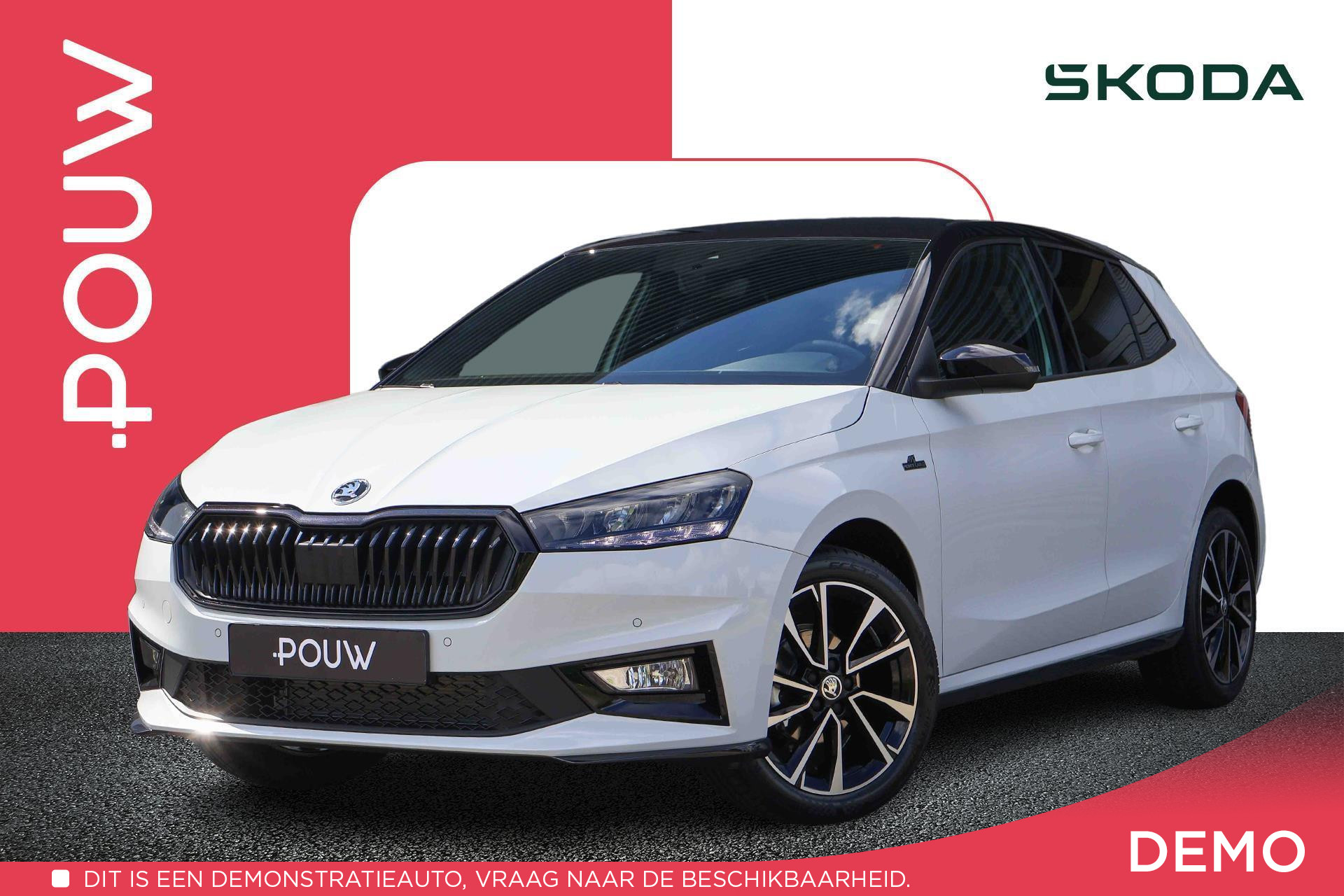 Škoda Fabia 1.0 TSI 95pk Monte Carlo | Trekhaak | Travel Assist Plus | Stoelverwarming