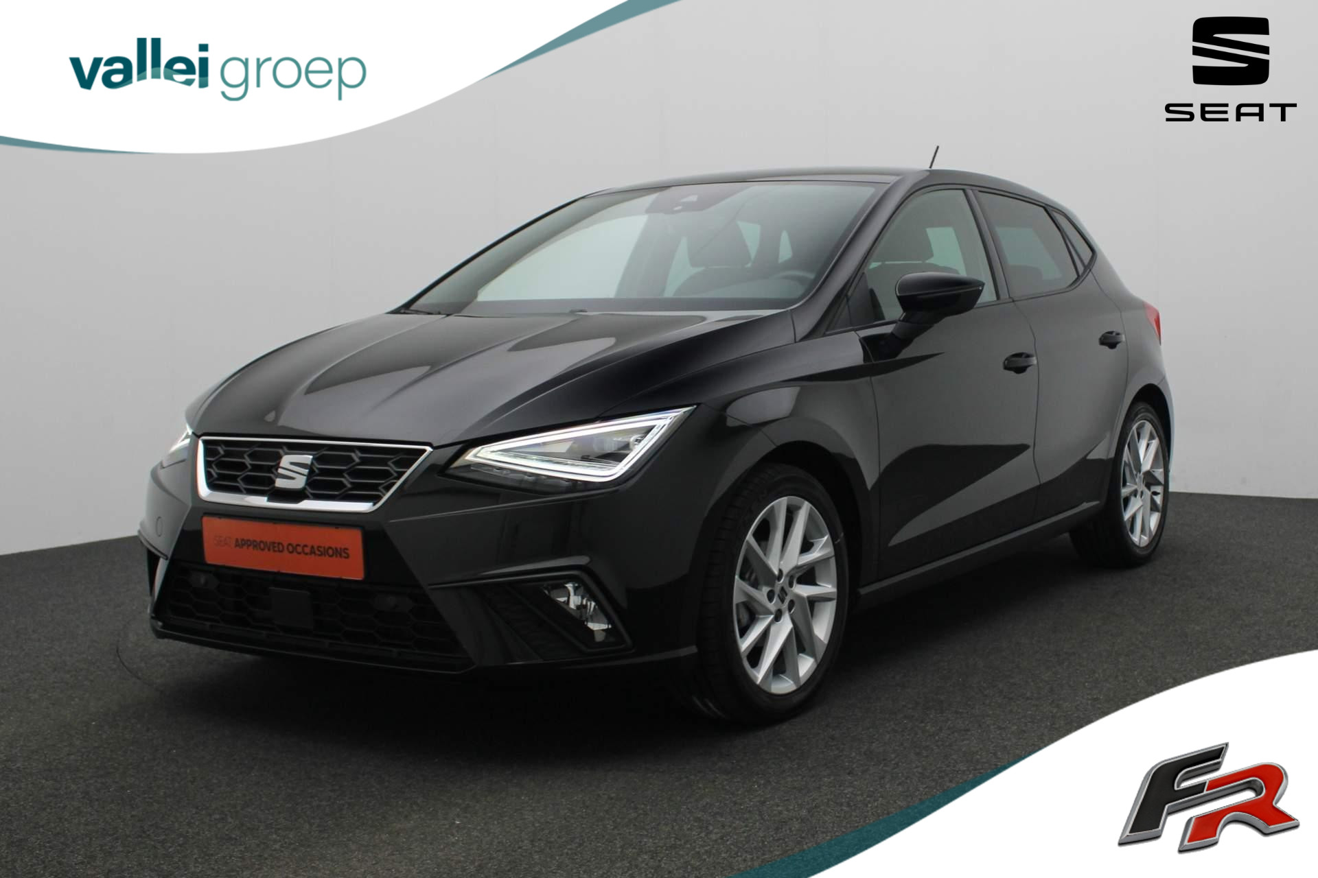 SEAT Ibiza 1.0 EcoTSI 95PK FR Plus Connect | Navi | Leder/alcantara | Full LED | Camera | ACC | 17 inch | Virtual Cockpit