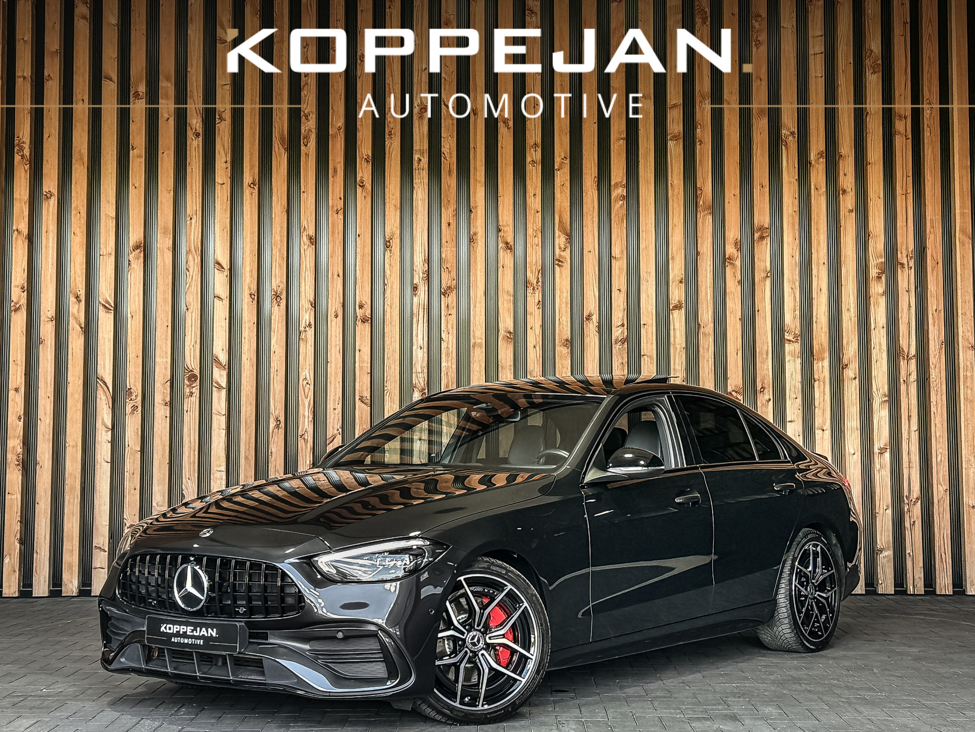 Mercedes-Benz C-Klasse 204PK Automaat Launch Edition AMG Line | PANORAMADAK | SFEERVERLICHTING | DODEHOEK DETECTIE | STOELVERWARMING |