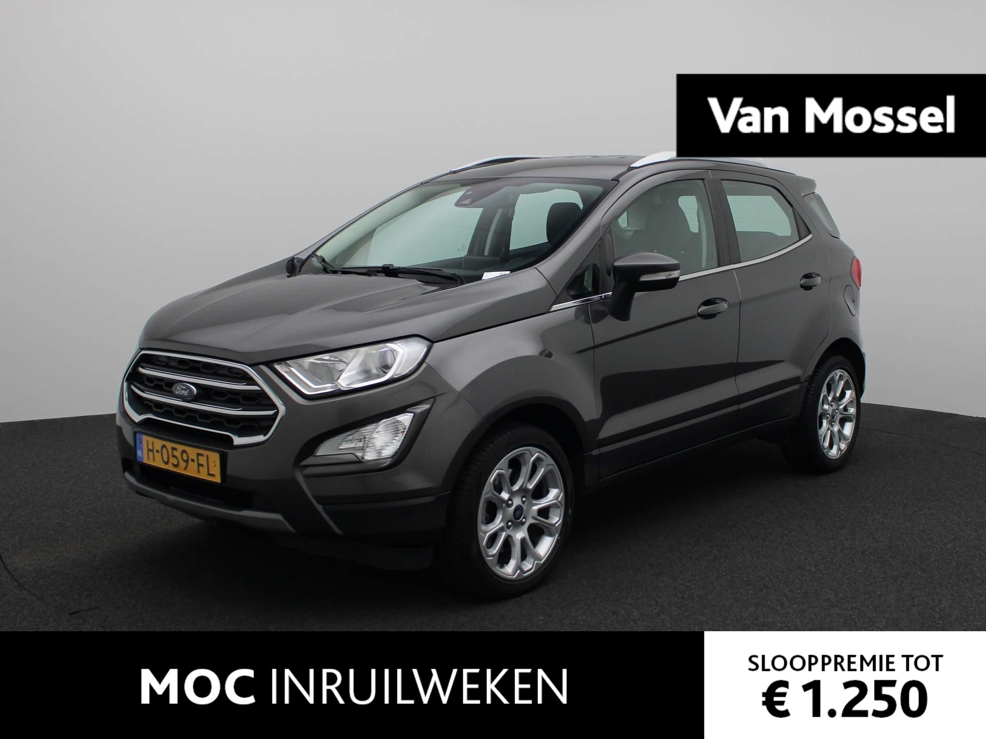 Ford EcoSport 1.0 EcoBoost Titanium | ECC | Half-Leder | PDC | LMV |