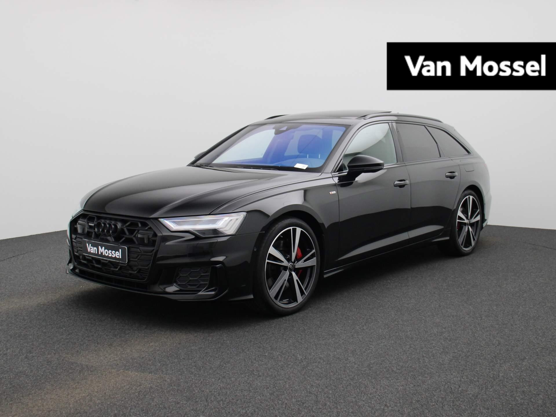 Audi A6 Avant 55 TFSI e quattro Competition 367 PK | S-line | Automaat | Navigatie | 360 Camera | Panoramadak | Head-up display | Bang & Olufsen Premium | Adaptive Cruise Control | Stoelverwarming | Virtual Cockpit | HD LED Matrix | Lichtmetalen velgen | Privacy glass |