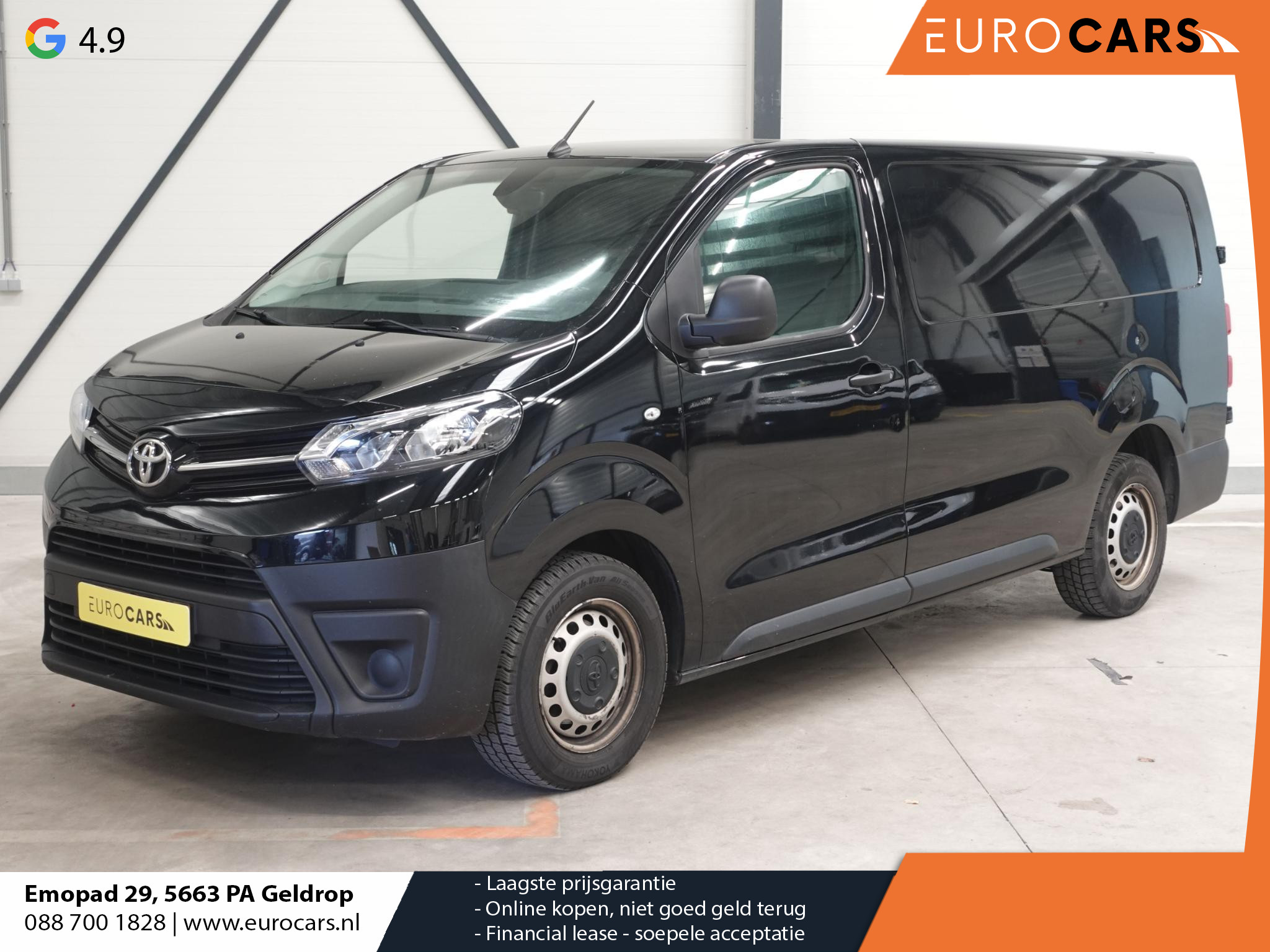 Toyota ProAce Worker 2.0 122pk Automaat L3 Navigator Navi Trekhaak Airco Cruise