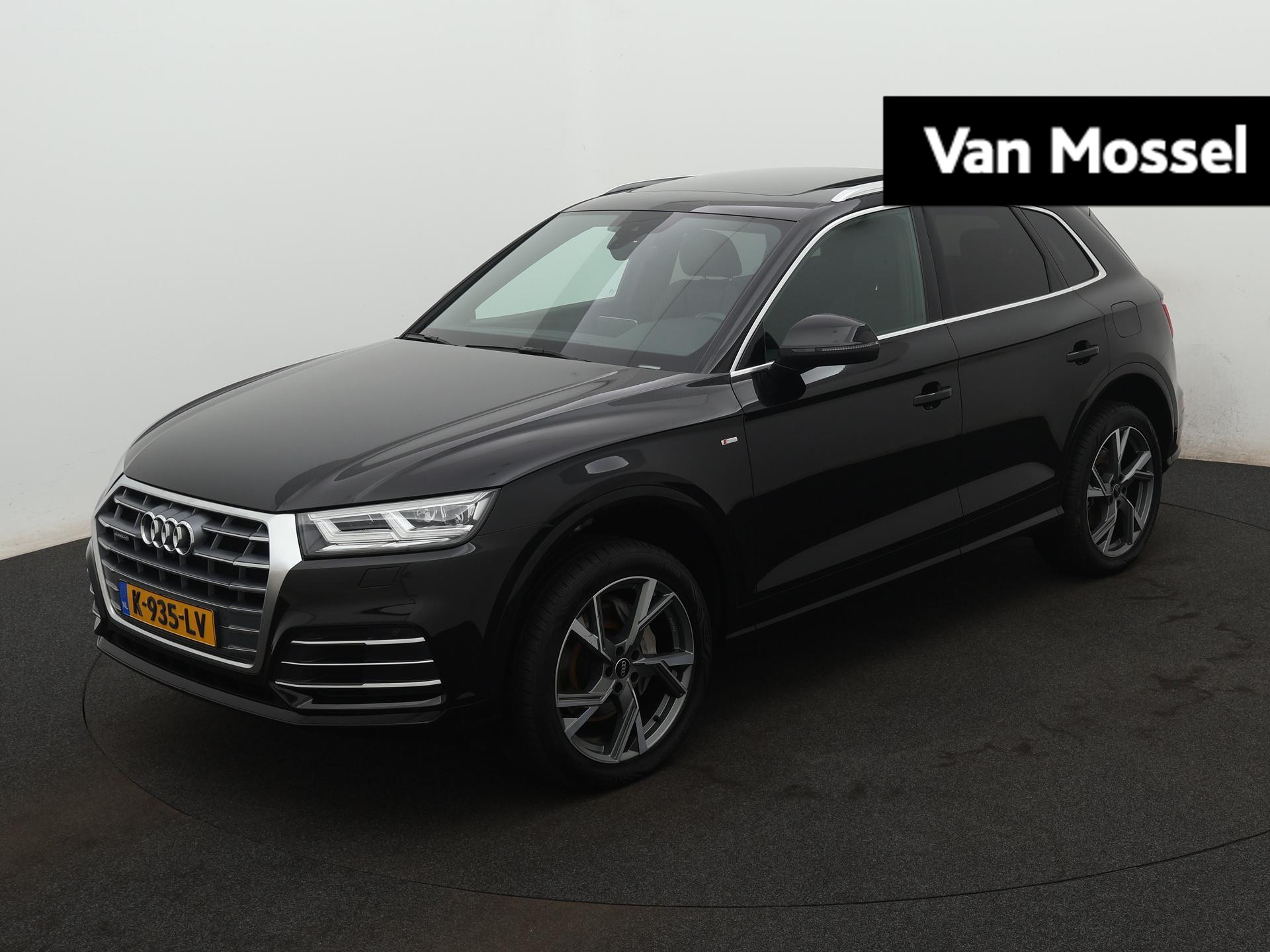 Audi Q5 50 TFSI e quattro S edition 299 PK | S-line | Automaat | Navigatie | Panoramadak | Luchtvering | Cruise Control | Climate Control | Stoelverwarming | Virtual Cockpit | LED | Lichtmetalen velgen | Privacy glass |