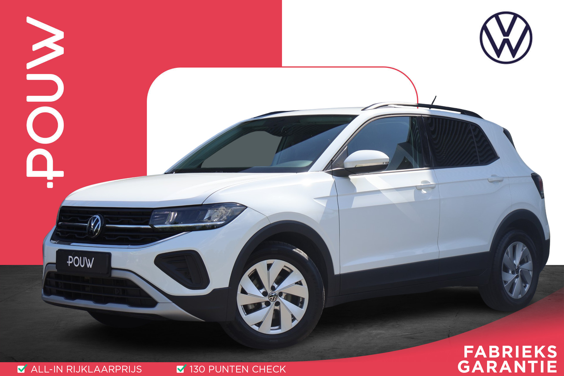 Volkswagen T-Cross 1.0 TSI 95pk Life | Climatronic | Apple Carplay & Android Auto | Parkeersensoren V+A