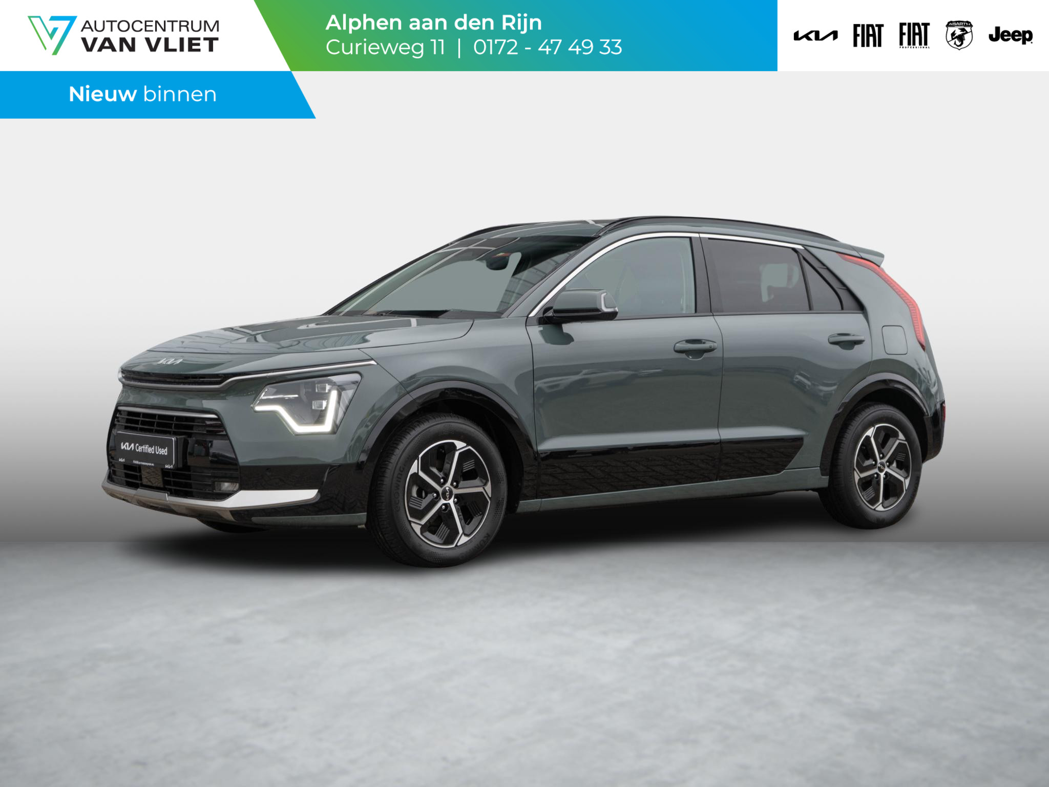 Kia Niro 1.6 GDi Hybrid DynamicPlusLine | Stoel\stuur verwarming | Schuifkanteldak | pdc voor en achter  |