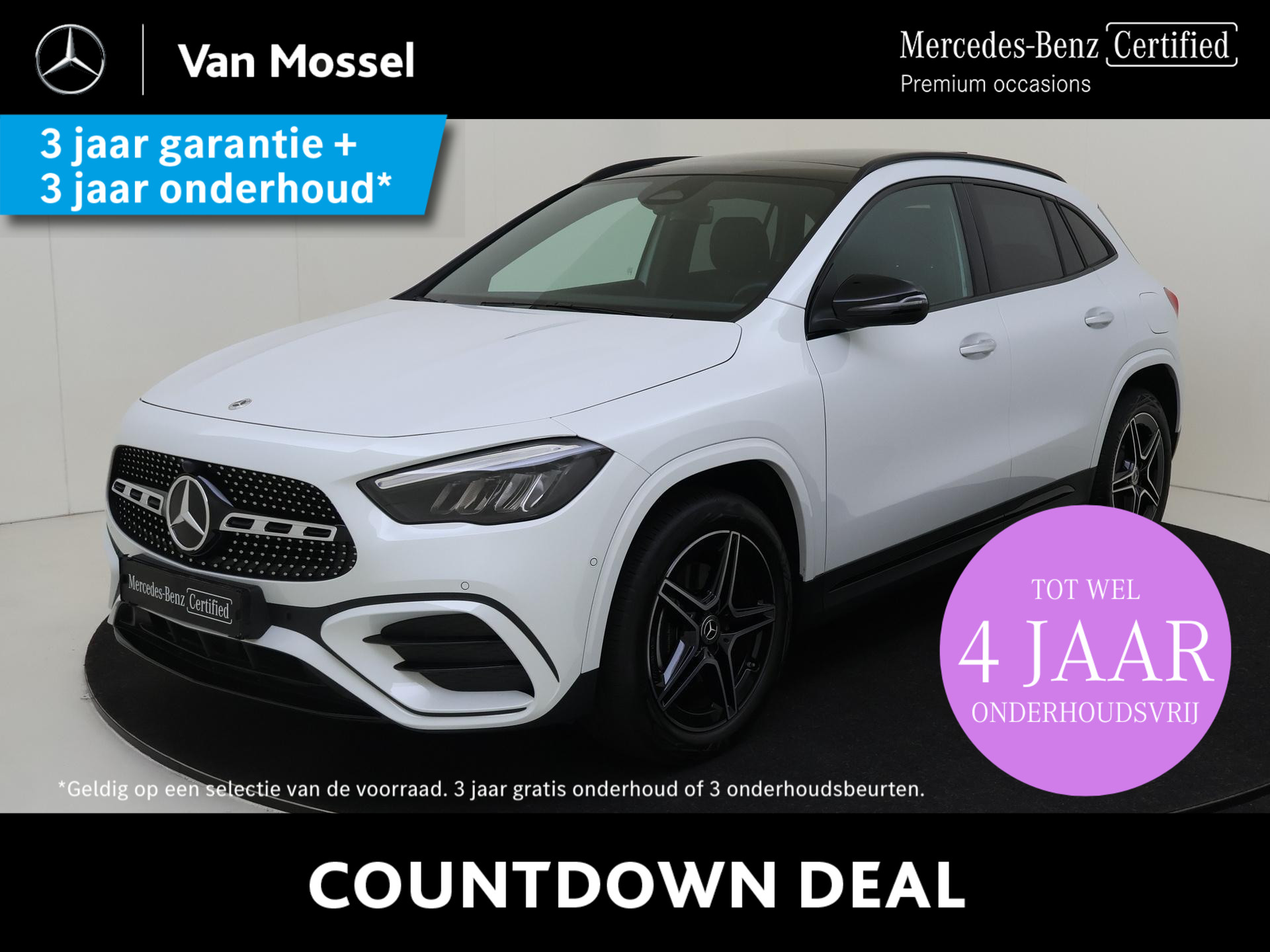 Mercedes-Benz GLA 250 e AMG Line facelift/ Panorama dak/ Night/ handsfree acces