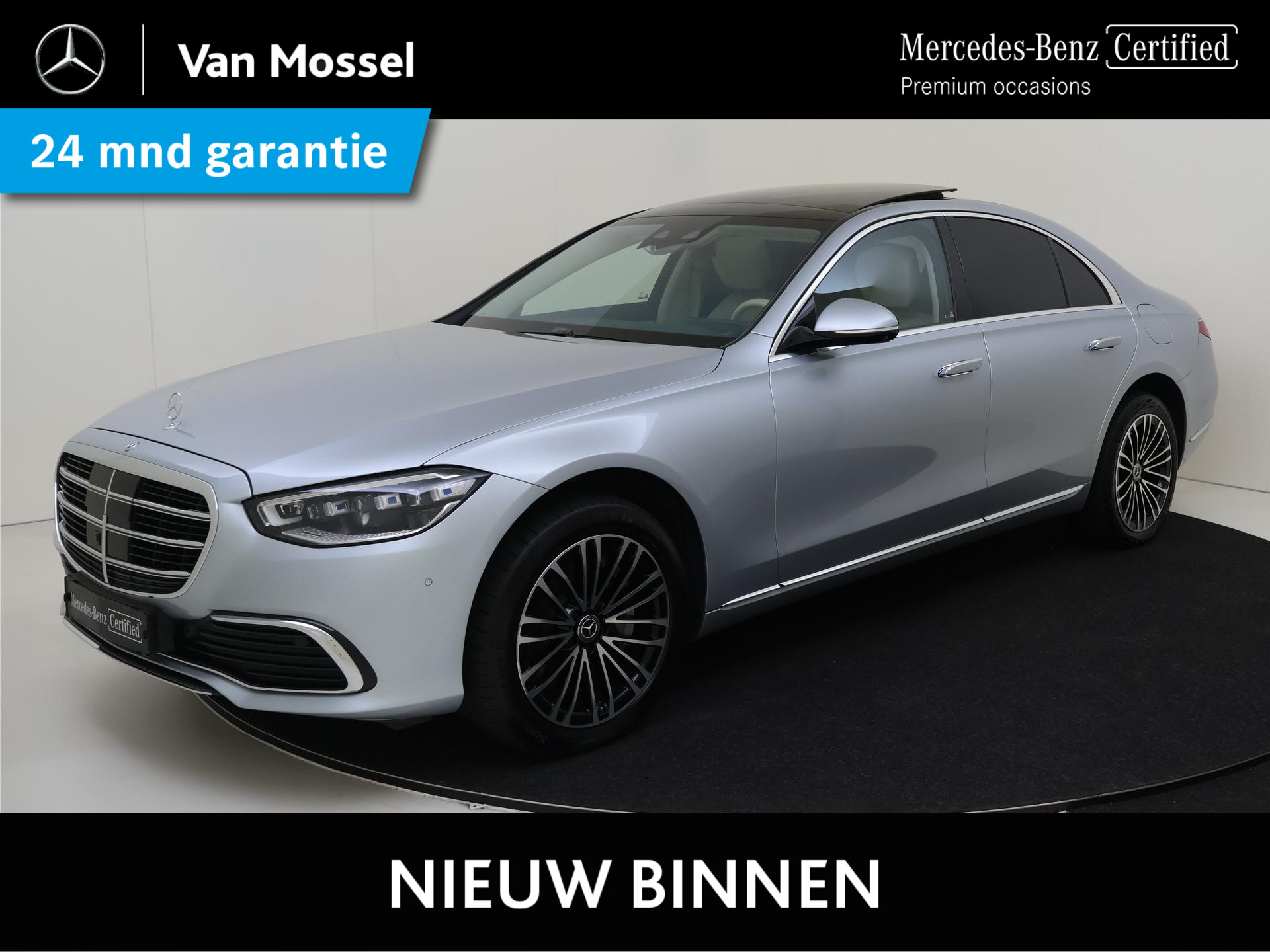 Mercedes-Benz S-Klasse 580 e Rijassistentiepakket / Exclusiefpakket / AIR BALANCE / Burmester / DISTRONIC / Memorypakket / Stoelventilatie