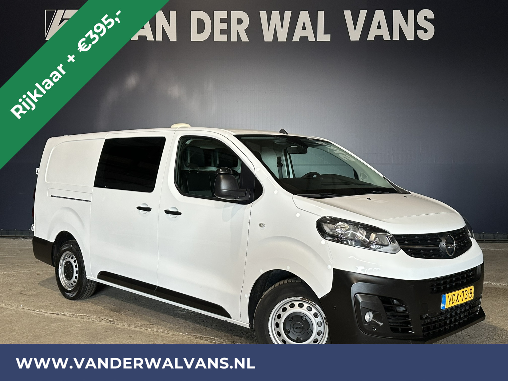 Opel Vivaro 2.0 CDTI 123pk Automaat L3H1 RIJKLAAR Euro6 Airco | Camera | Apple Carplay | Android Auto Cruisecontrol, Trekhaak, Parkeersensoren, Bijrijdersbank