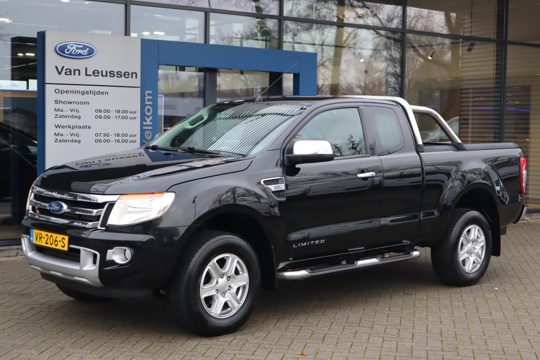 Ford Ranger 2.2 TDCi LIMITED SUPER CAB NAVI CAMERA LEDER+STOELVERWARMING TREKHAAK ROLLBAR PARKSENSOREN