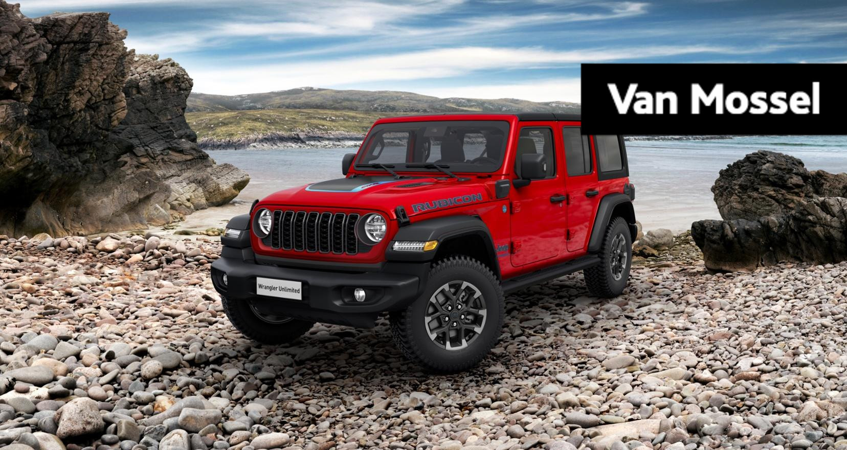 Jeep Wrangler Unlimited 4xe 380 Rubicon | Off-Road + | Camera Voor + Achter | Lederen Bekleding | Apple Carplay & Android Auto |