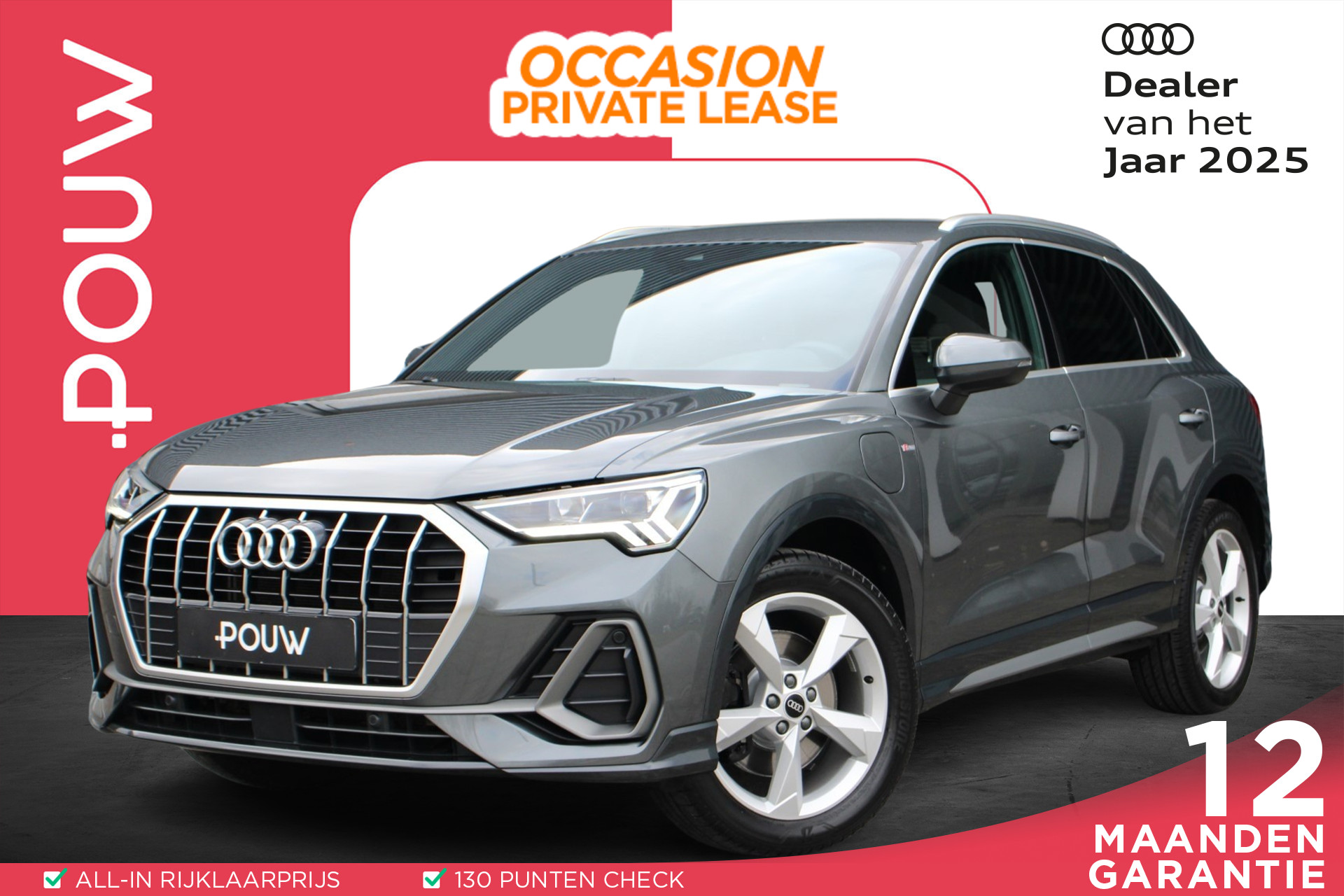 Audi Q3 45 TFSIe 245pk PHEV S Edition | Achteruitrijcamera | Stoelverwarming | Keyless Entry | Dodehoek Sensor