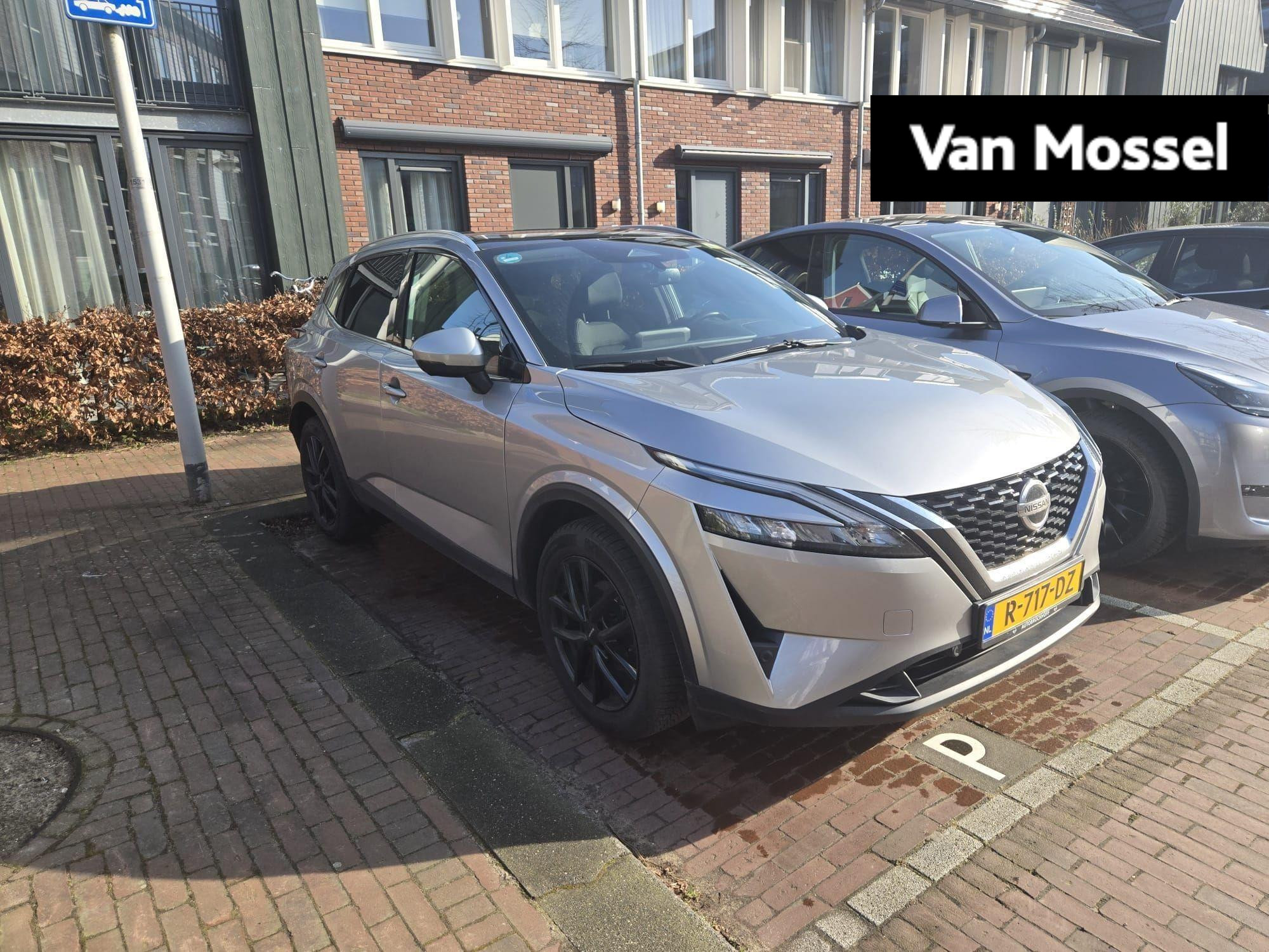 Nissan QASHQAI 1.3 MHEV Xtronic Business Design | PANORAMADAK | WINTER EN ZOMERSET | ZILVER METALLIC |