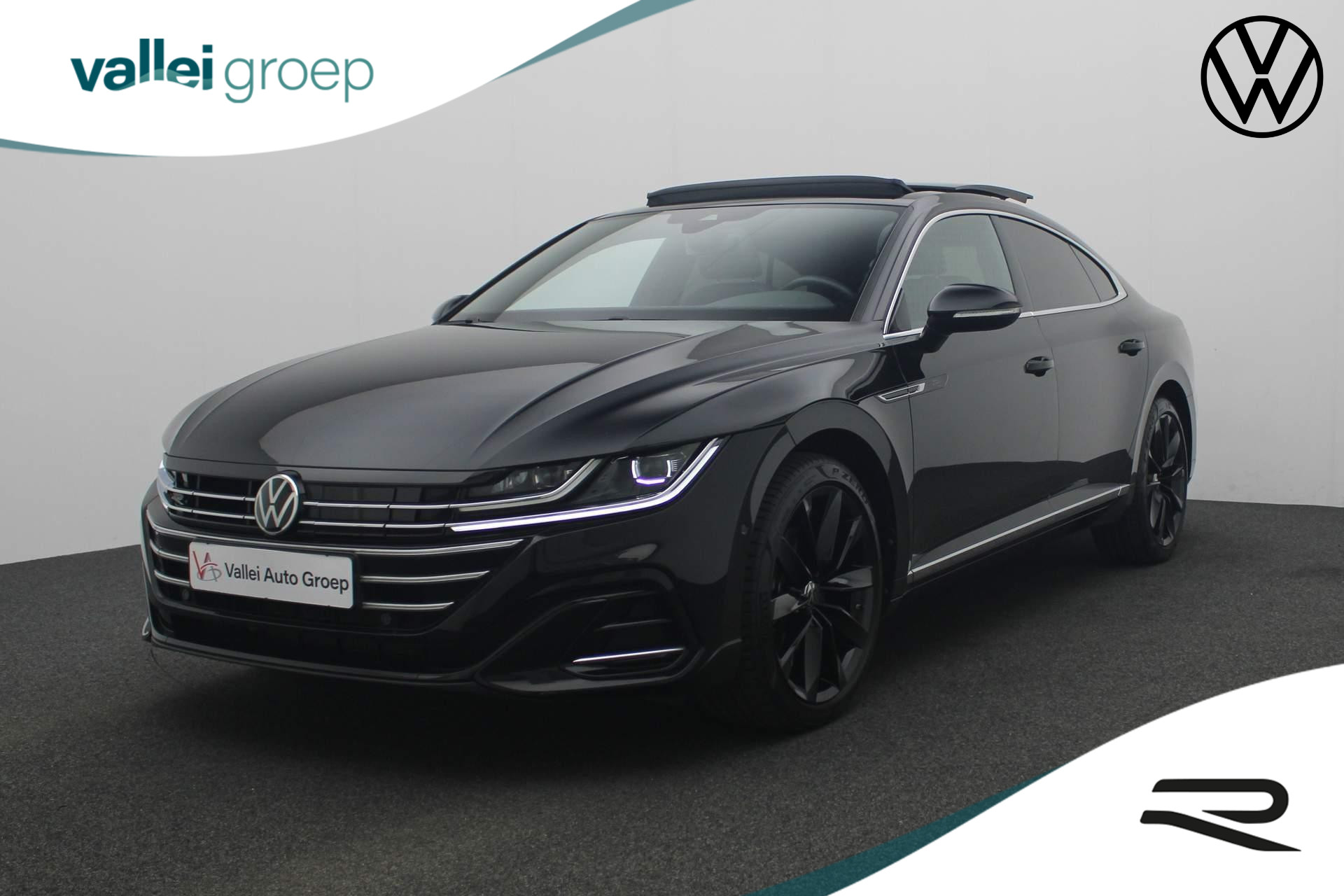 Volkswagen Arteon 1.4 TSI 218PK DSG eHybrid R-Line Business+ | Pano | Trekhaak | Adaptief onderstel | 19 inch | Navi Discover Pro | Full LED | ACC | Camera | Keyless