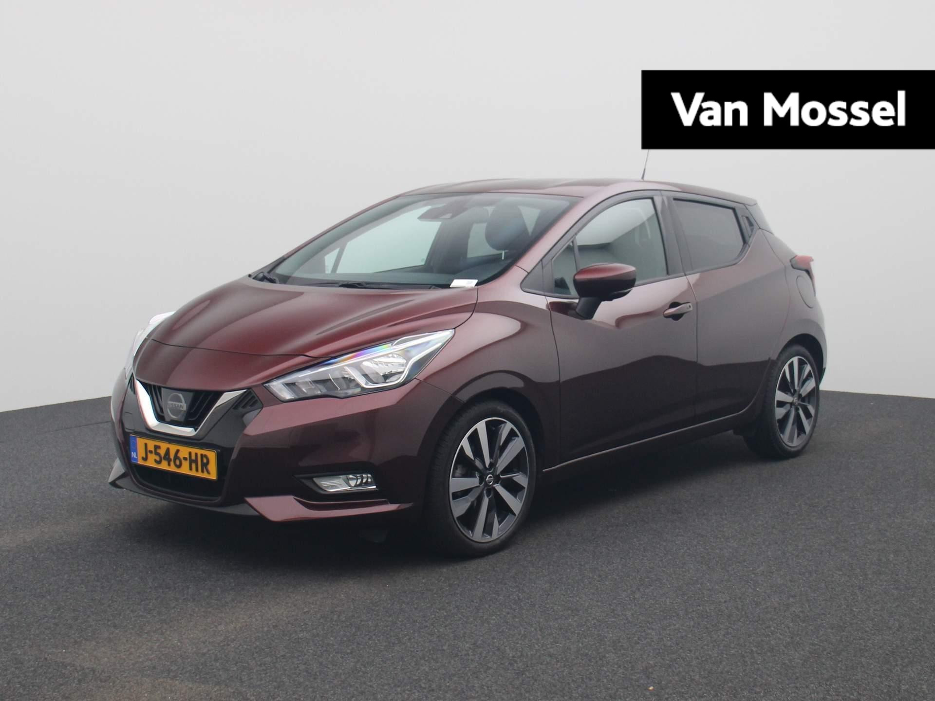 Nissan Micra 1.0 IG-T Tekna | Navigatie | Climate control | LMV | Parkeer sensoren | Camera | Leder | Stoel verwarming