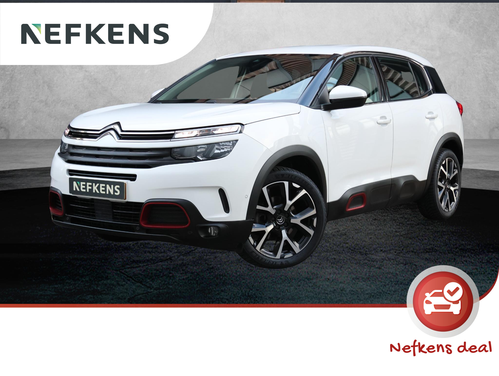 Citroën C5 Aircross 130pk P.T. Business 1ste eigenaar | Trekhaak | Camera | Dodehoekdetectie | 19"LMV | Navigatie