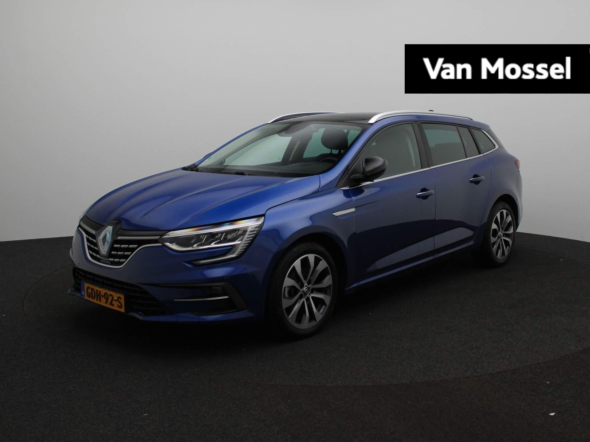 Renault Mégane Estate TCe 140 EDC Automaat Techno | Demo | Pack Parking | Bekleding kunstleder TEP/stof 'Noir' | EASY LINK navigatiesysteem Bose met 9,3" touchscreen | Elektrisch bedienbaar schuif-/kanteldak | Head-up display |