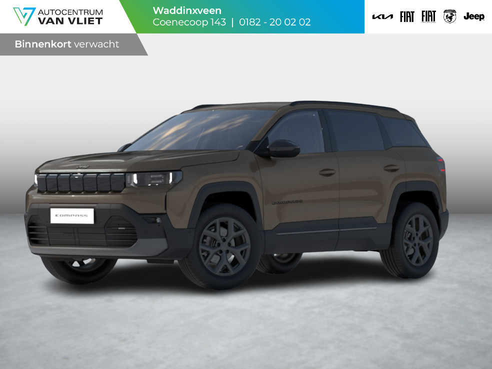 Jeep Compass 1.2 e-Hybrid First Edition | Adapt. Cruise | Camera | Carplay | 18" | Elektr. A-Klep | Navi | Winter Pack