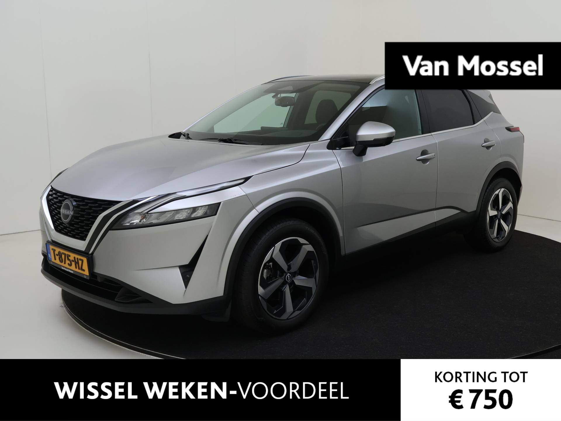 Nissan QASHQAI 1.3 MHEV Xtronic N-Connecta | Design Pack |  360-graden Camera | Adaptieve Cruise Control | Full-Map Navigatie | 18" LMV | Apple Carplay & Android Auto | Privacy Glass