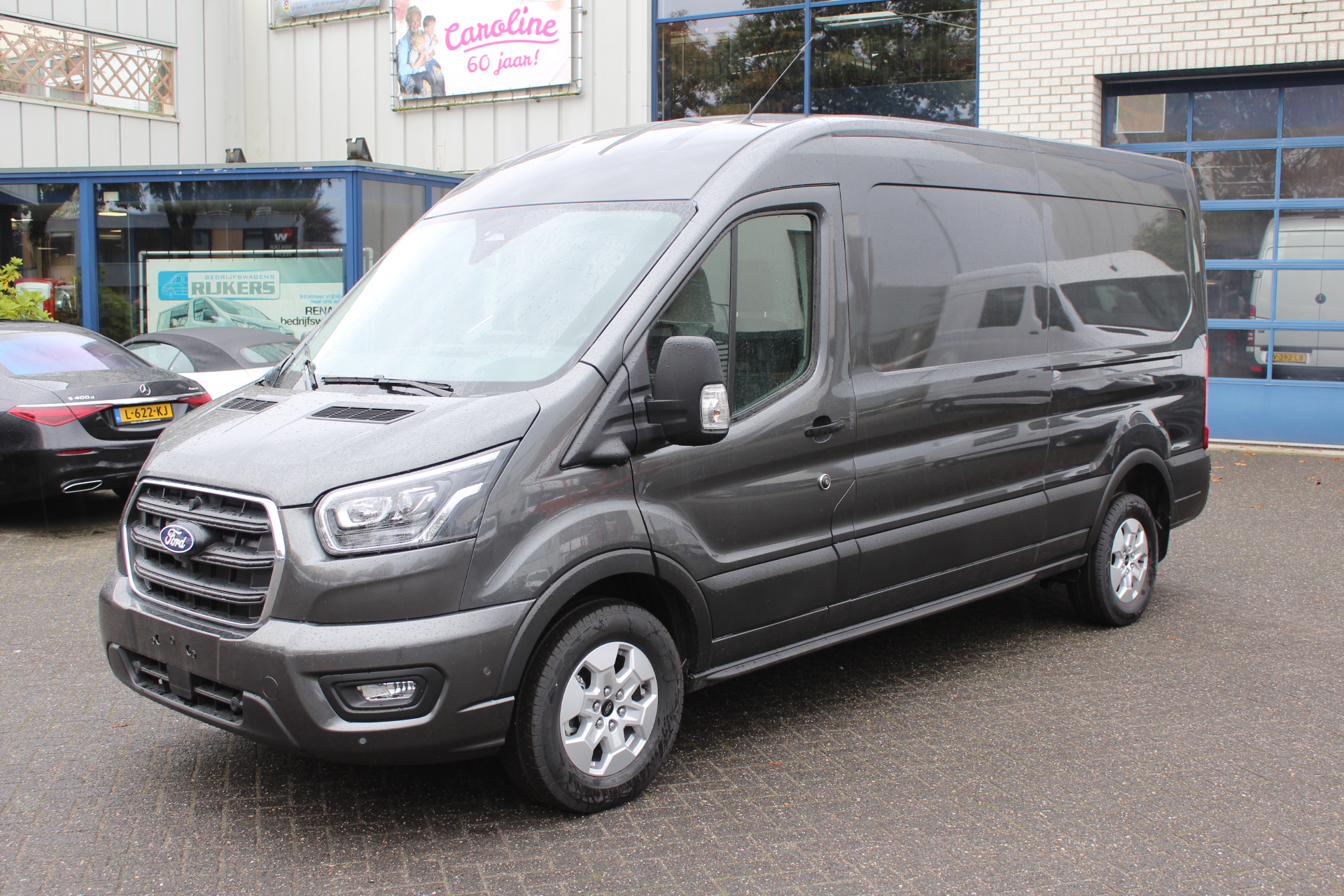 Ford Transit Limited 2.0 TDCI 165 pk 350L L3H2 Xenon, 360 Graden camera, Adaptive cruise control