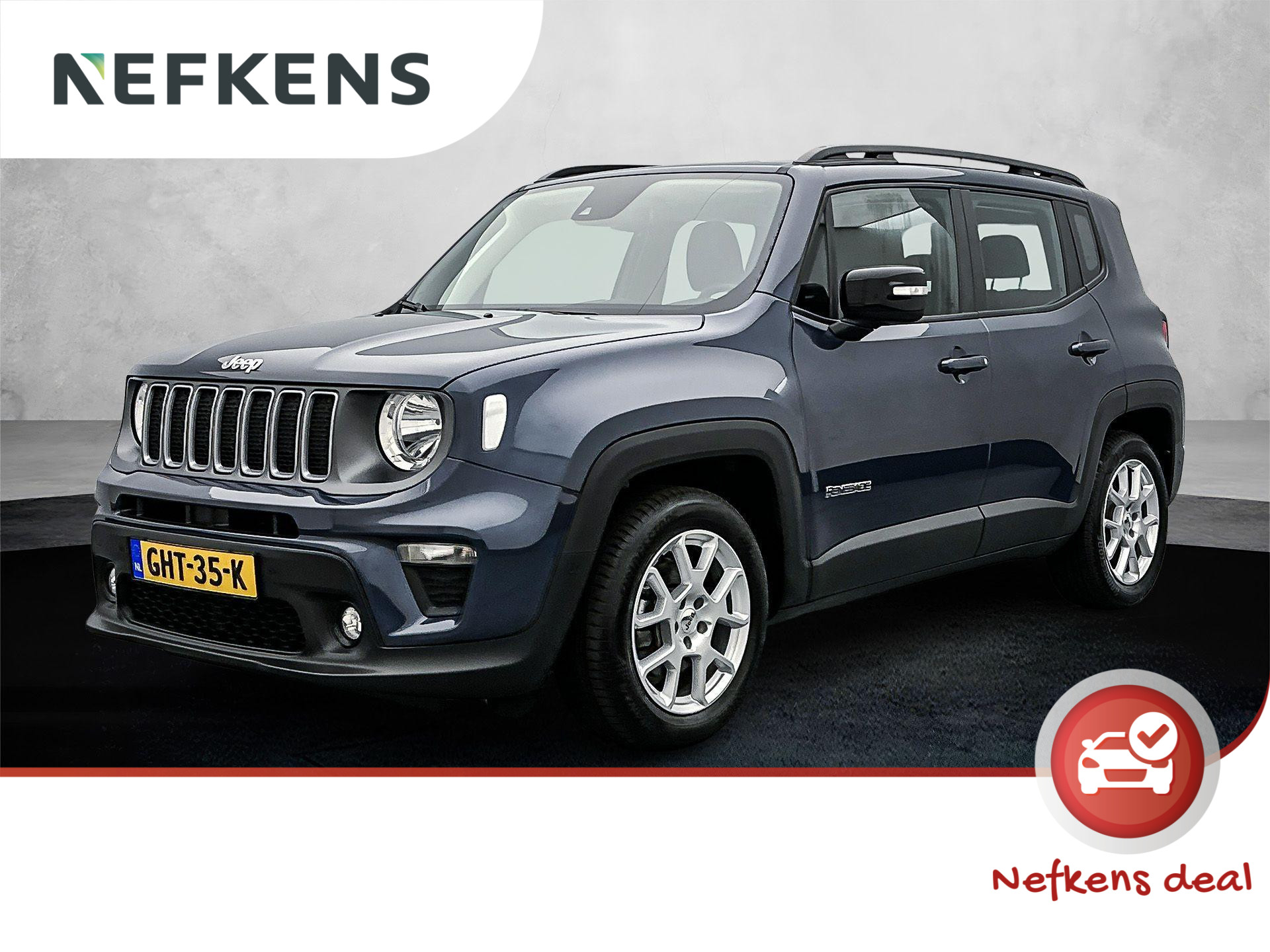 Jeep Renegade 1.5T 130pk e-Hybrid Limited Automaat | Achteruitrijcamera | Stoelverwarming | Apple Carplay/Android Auto