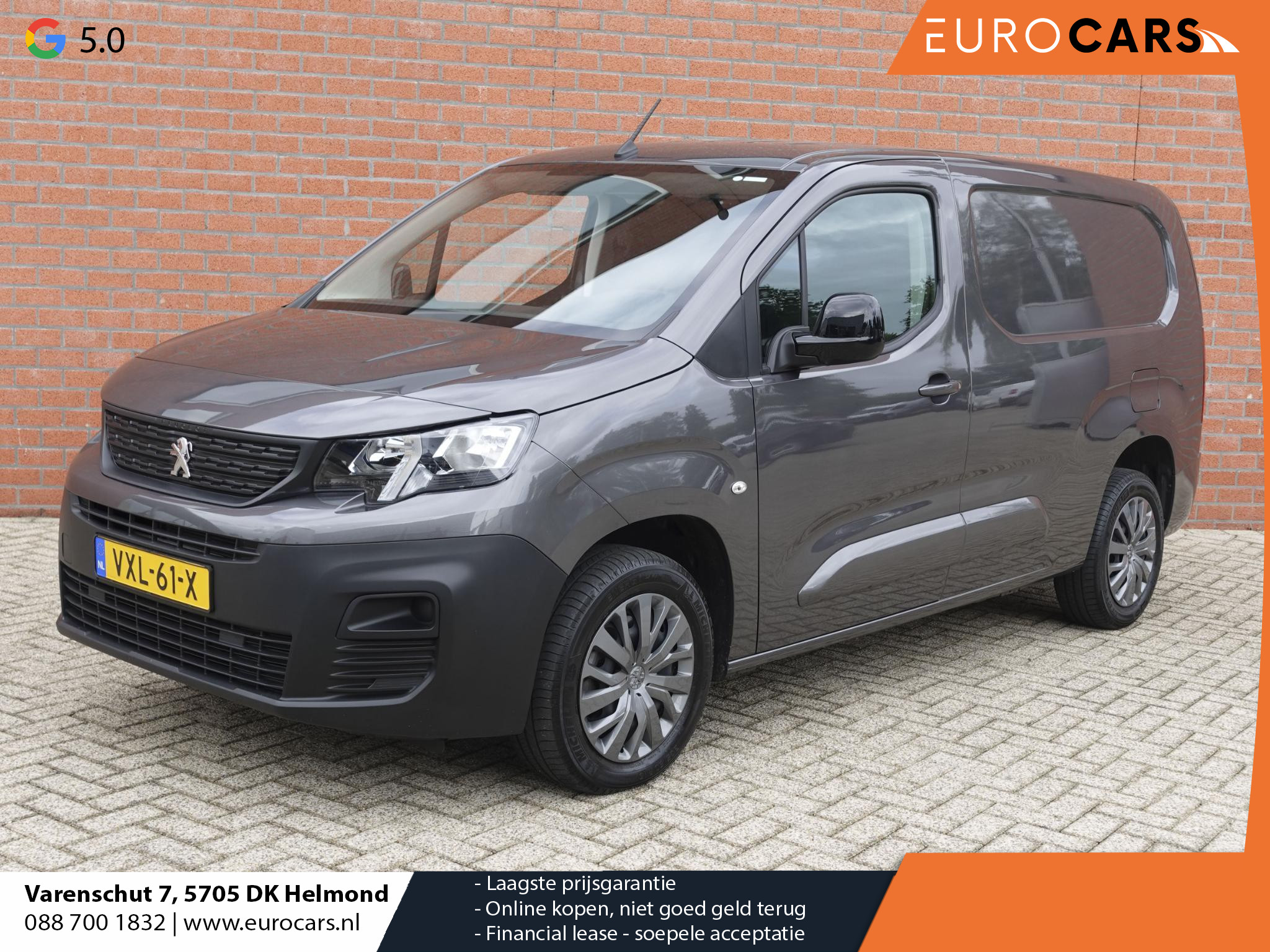 Peugeot Partner 1.5 BlueHDi 100 S&S L2 Airco Bluetooth PDC