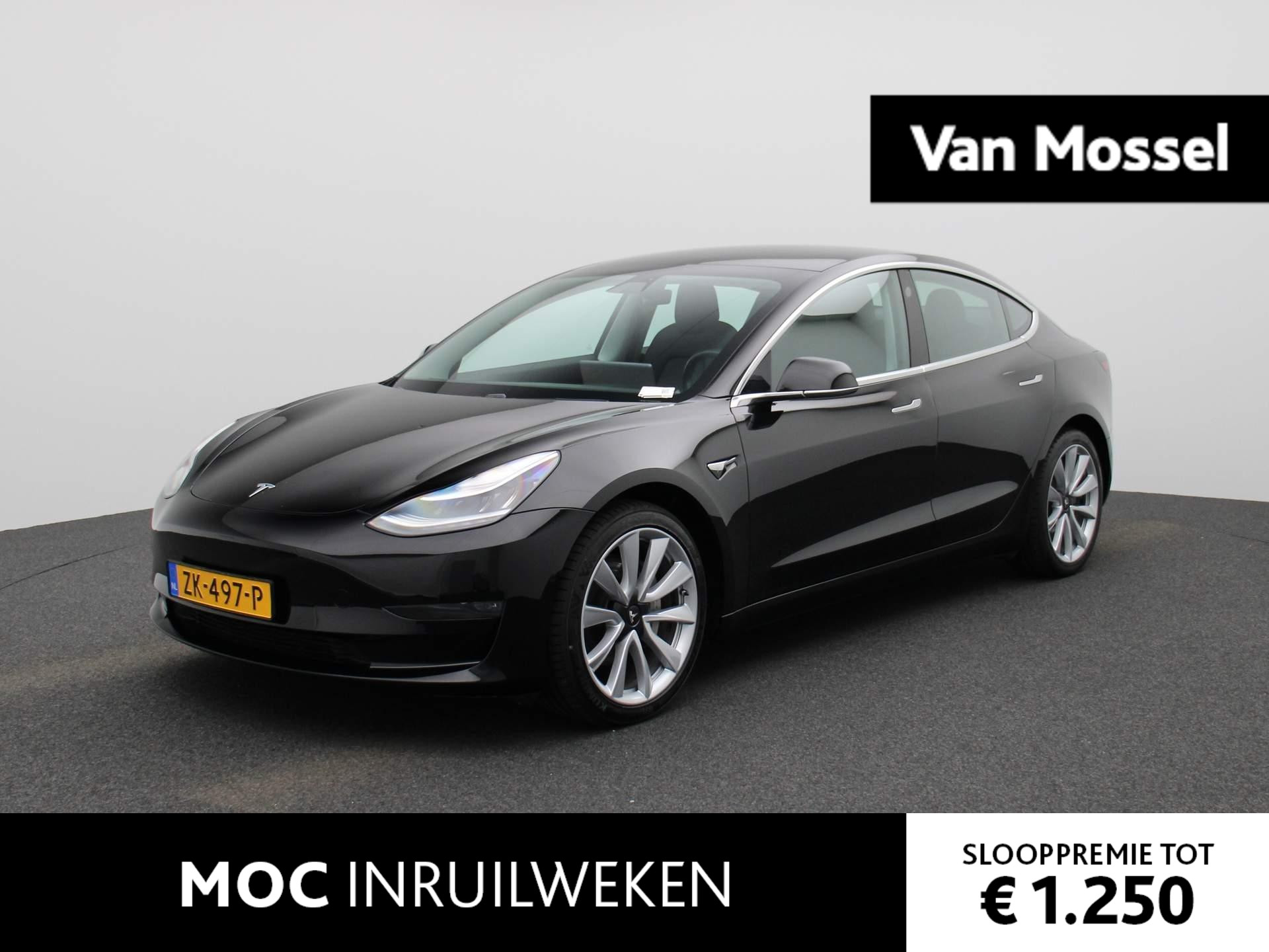 Tesla Model 3 Long Range AWD 75 kWh | Leder | Navigatie | Climate Control | Camera | Parkeersensoren | Panoramadak |