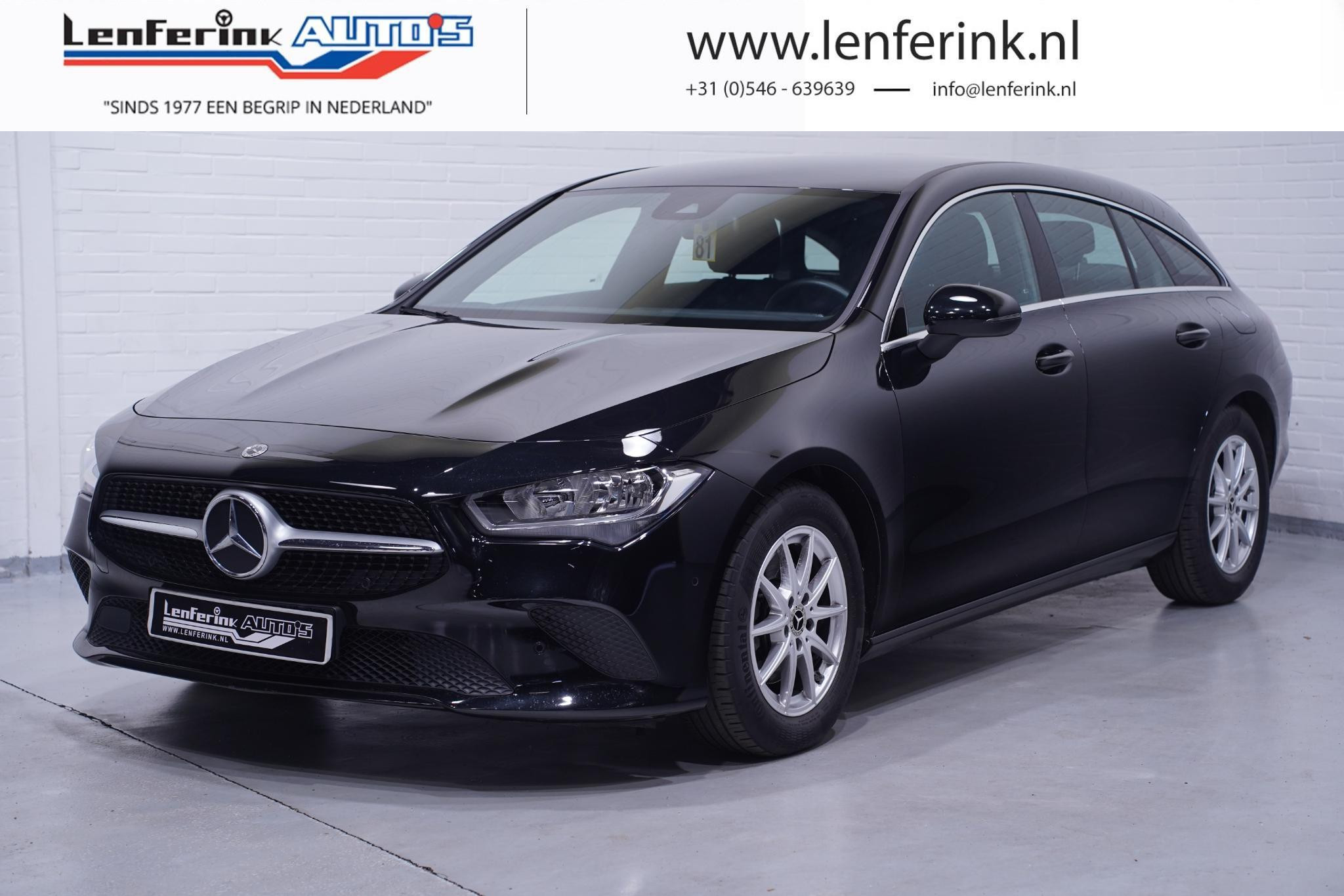 Mercedes-Benz CLA Shooting Brake 180 CDI Bussines Edition navi-fullmap cruise-controlle 360°-camera parkeer-pakket DAB apple-carplay trekhaak-uitklapbaar