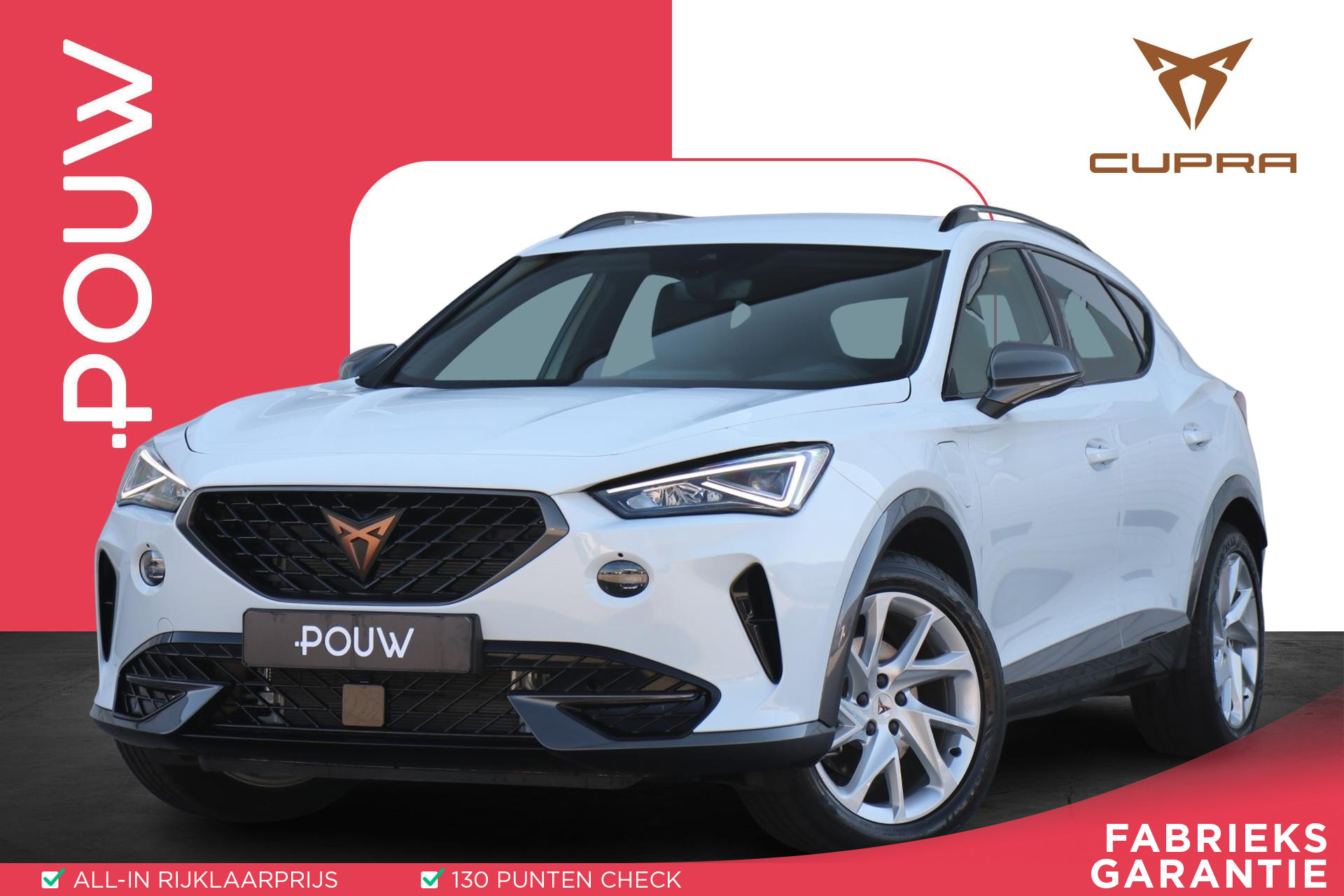 CUPRA Formentor 1.4 TSI 204 pk DSG e-Hybrid Essential | SoH 100% | Navigatie | Achteruitrijcamera | Side Assist | Stuurverwarming