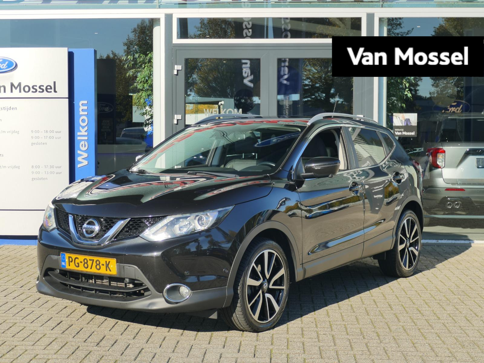 Nissan QASHQAI 1.2 Tekna | PANORAMADAK | STOELVERWARMING | CAMERA | LMV | TREKHAAK |