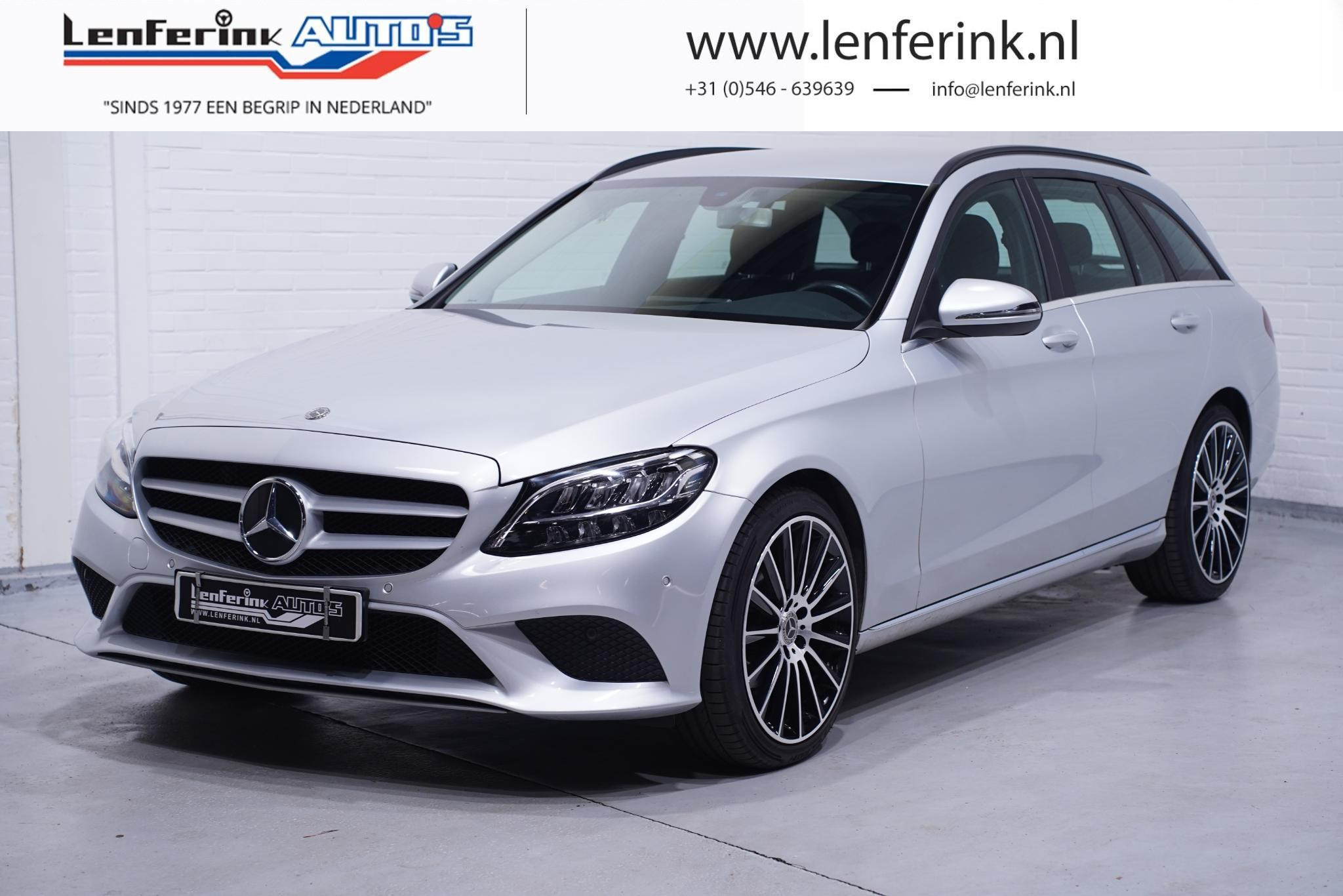 Mercedes-Benz C-Klasse C 180 CDi Business Line Navi-full-map sportstoelen full-led 19-inch climate-controlle stoelverwarming camera apple-carplay multifuntioneel-stuurwiel