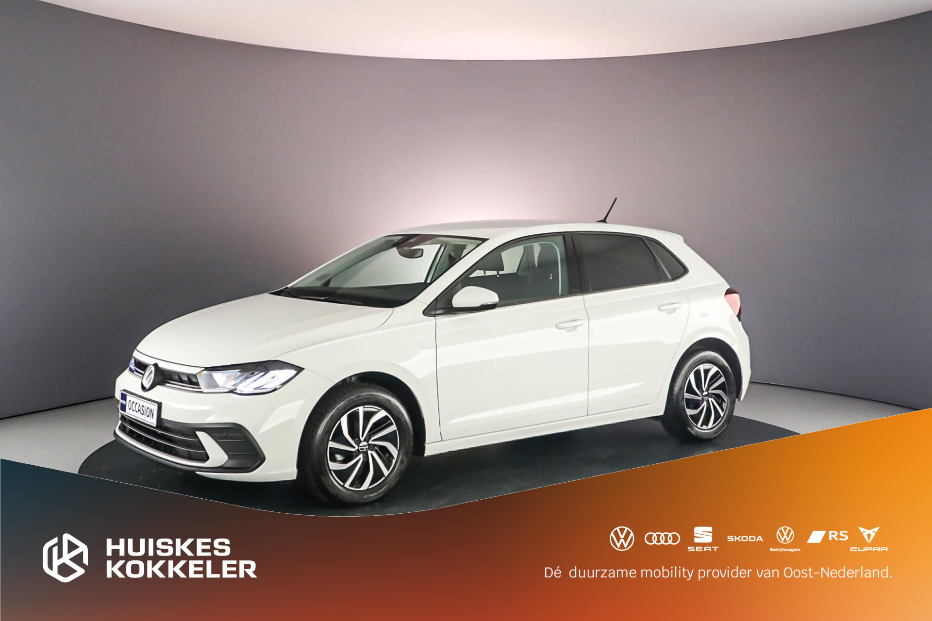 Volkswagen Polo Life 1.0 TSI 95pk Adaptive cruise control, LED verlichting, Airco, DAB, Radio, Bluetooth, App connect