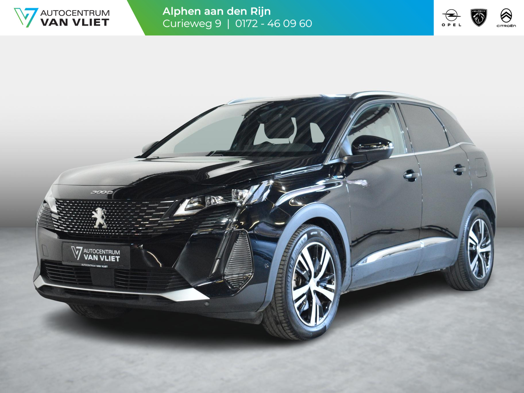 Peugeot 3008 1.6 HYbrid 225 GT SCHUIFKANTELDAK | LEREN BEKLEDING | NAVIGATIE | CARPLAY | ACHTERUITRIJCAMERA MET SENSOREN | STOELVERWARMING | 41.506km