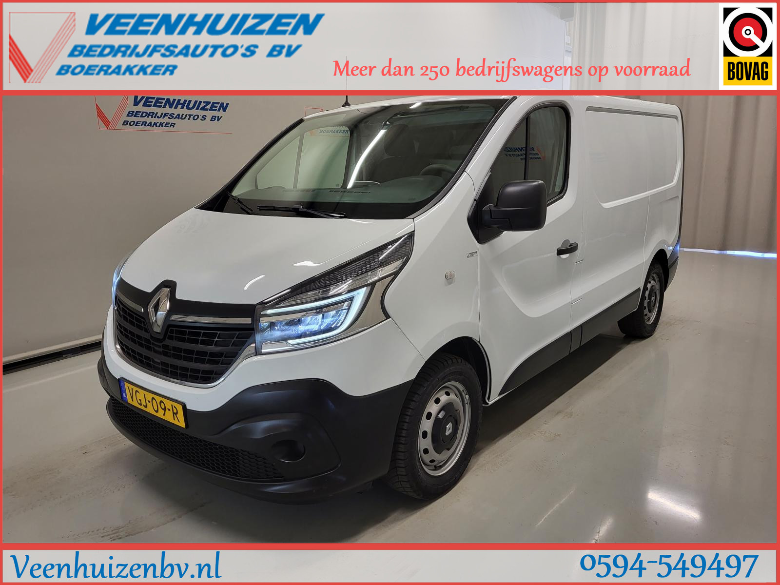 Renault Trafic 1.6dCi Airco + Inrichting Euro 6!