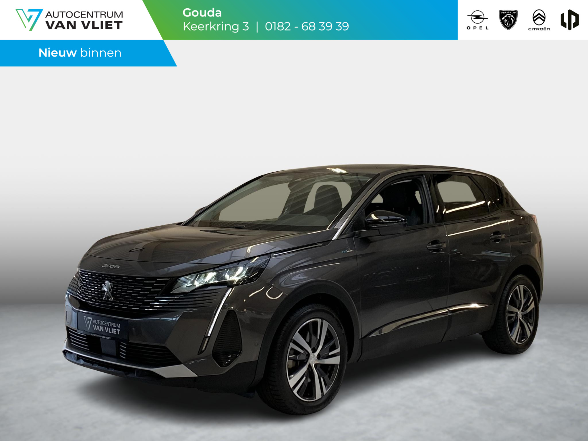 Peugeot 3008 1.6 HYbrid 225 Allure Automaat | Navigatie | Achteruitrijcamera | Android Auto | Apple Carplay