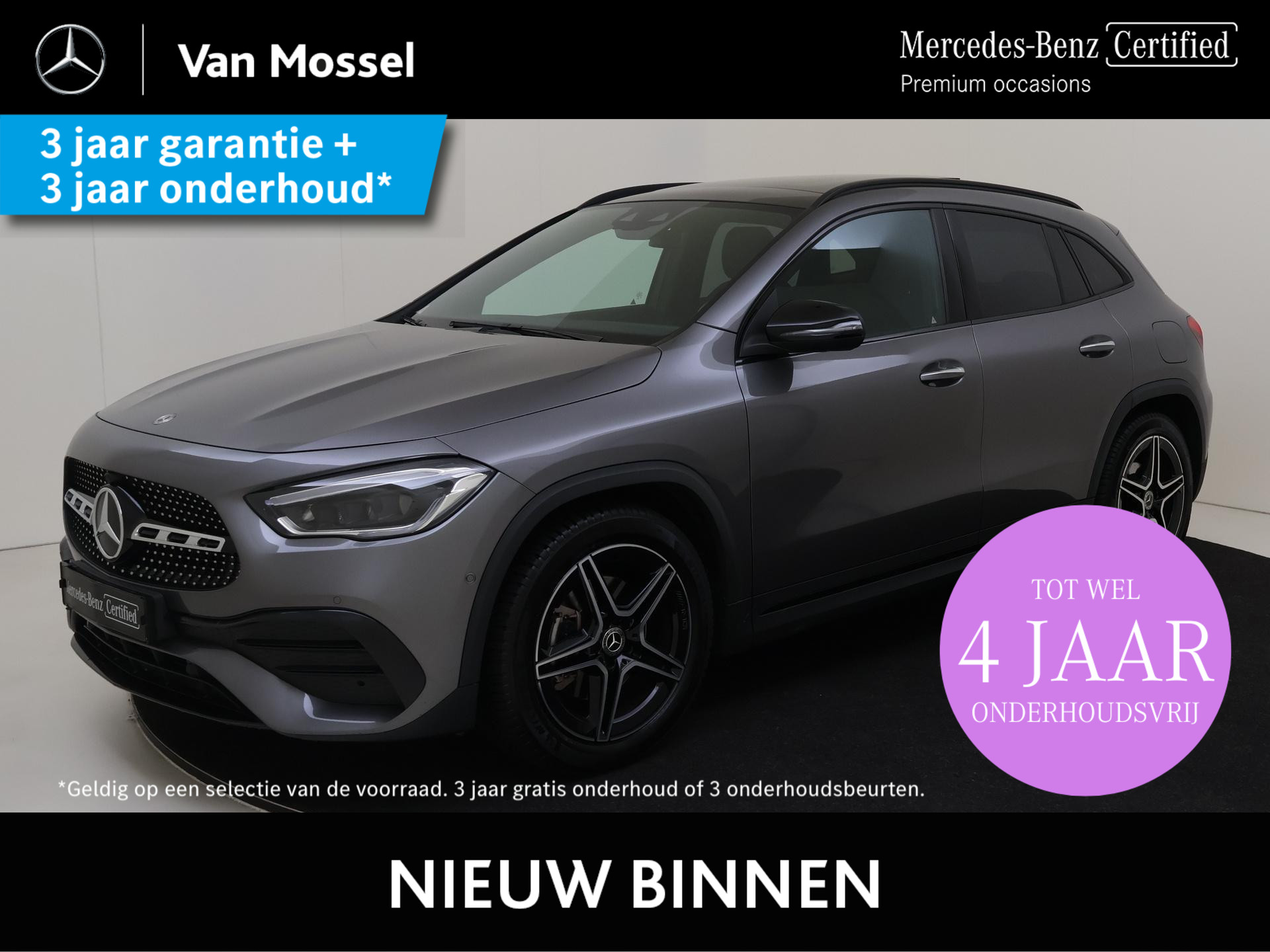 Mercedes-Benz GLA 200 Business Solution AMG / Panoramadak/ Night. 19 inch/ Sfeerverlichting