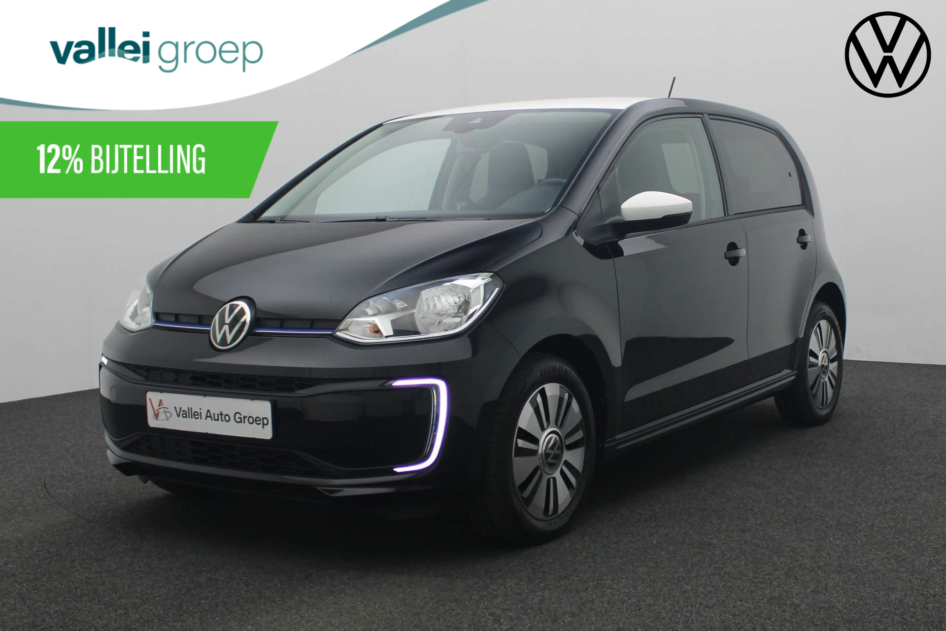 Volkswagen e-up! Style 83PK | 12% Bijtelling | Navi | Stoelverwarming | Verwarmbare voorruit | Cruise | Clima | 15 inch | Getint glas