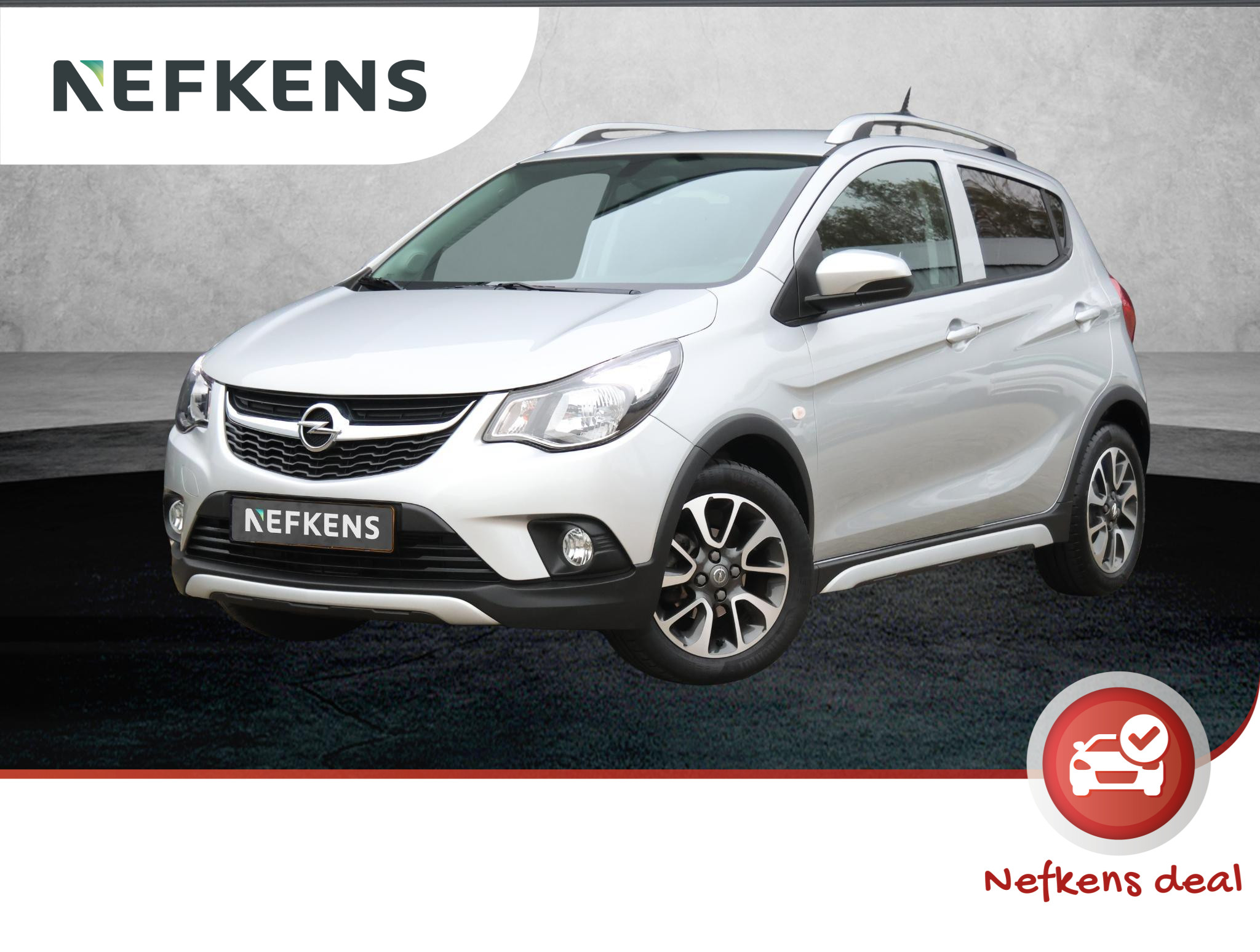 Opel KARL 1.0 Rocks Online Edition (1ste eig./NAV./Airco/PDC/P.Glass/LMV/AppleCarPlay)