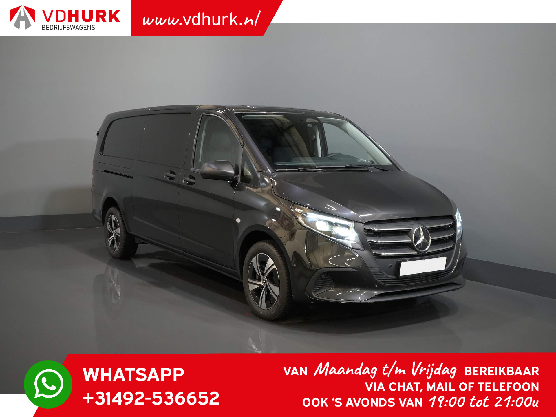 Mercedes-Benz Vito 116 CDI Aut. L3 SELECT LED/ LMV/ 2.5t Trekverm./ Carplay/ Camera/ PDC