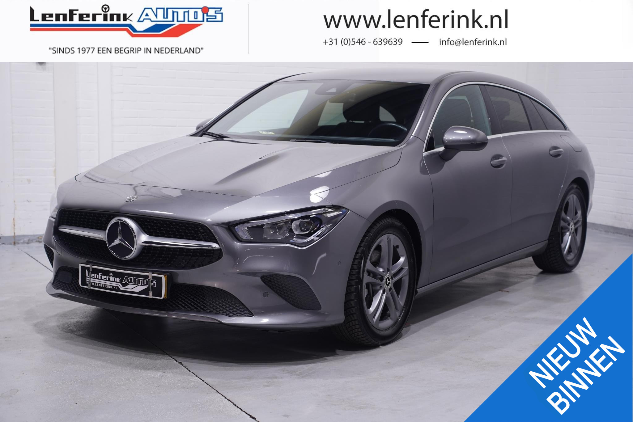 Mercedes-Benz CLA Shooting Brake 200 Business Solution Led koplampen Widescreen Stoelverwarming Camera PDC 1e Eig.