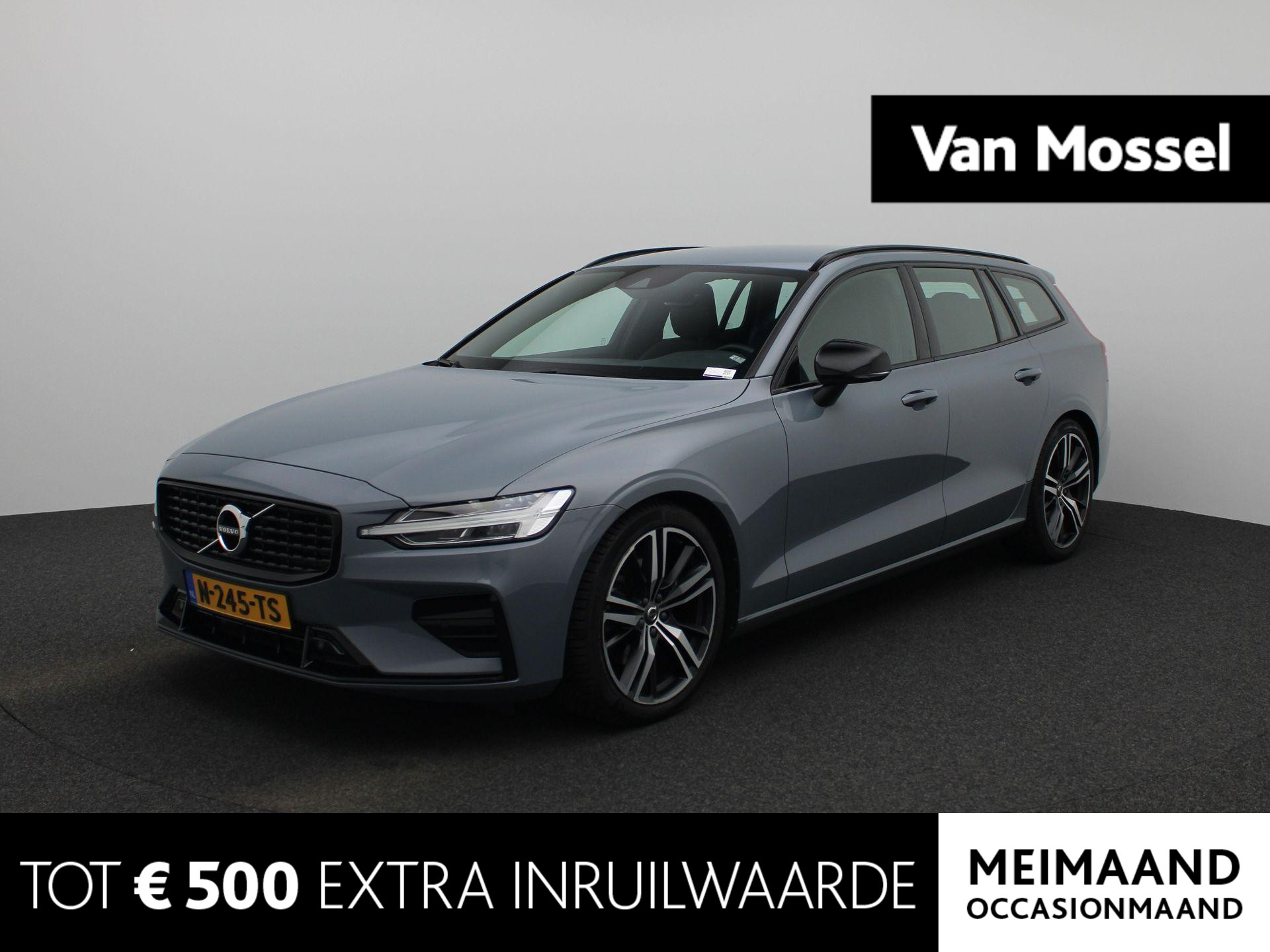 Volvo V60 2.0 B3 R-Design | LEDER INTERIEUR | ACHTERUITRIJCAMERA | NAVIGATIE | CLIMATE CONTROL | PARKEERSENSOREN | STOEL / STUURVERWARMING |