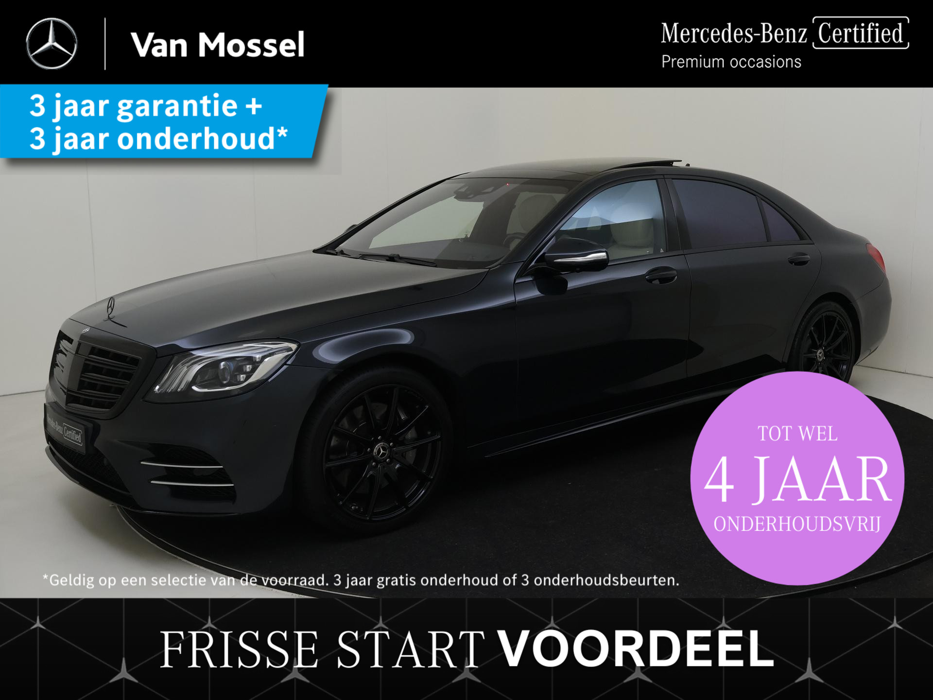 Mercedes-Benz S-Klasse 560 e Lang Premium Plus /AMG /Panoramadak / Night pakket/ Rijassistentiepakket plus