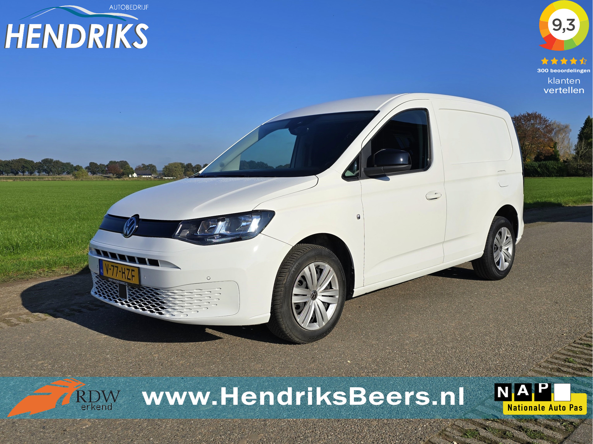 Volkswagen Caddy Cargo 2.0 TDI L1 H1 - 120 Pk - Euro 6 - DSG - Navi - ParkeerCamera