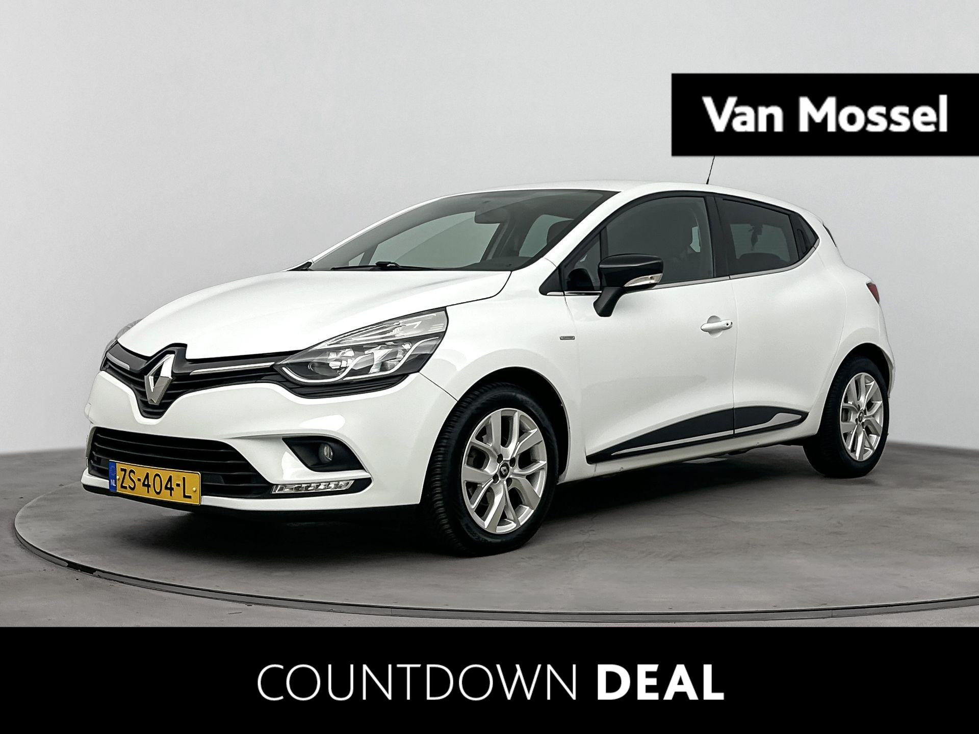 Renault Clio 0.9 TCe 90Pk Limited | Apple & Android Carplay | Navigatie | Parkeersensoren Achter | Airco | Privacy Glass | Cruise Control & Snelheidsbegrenzer |