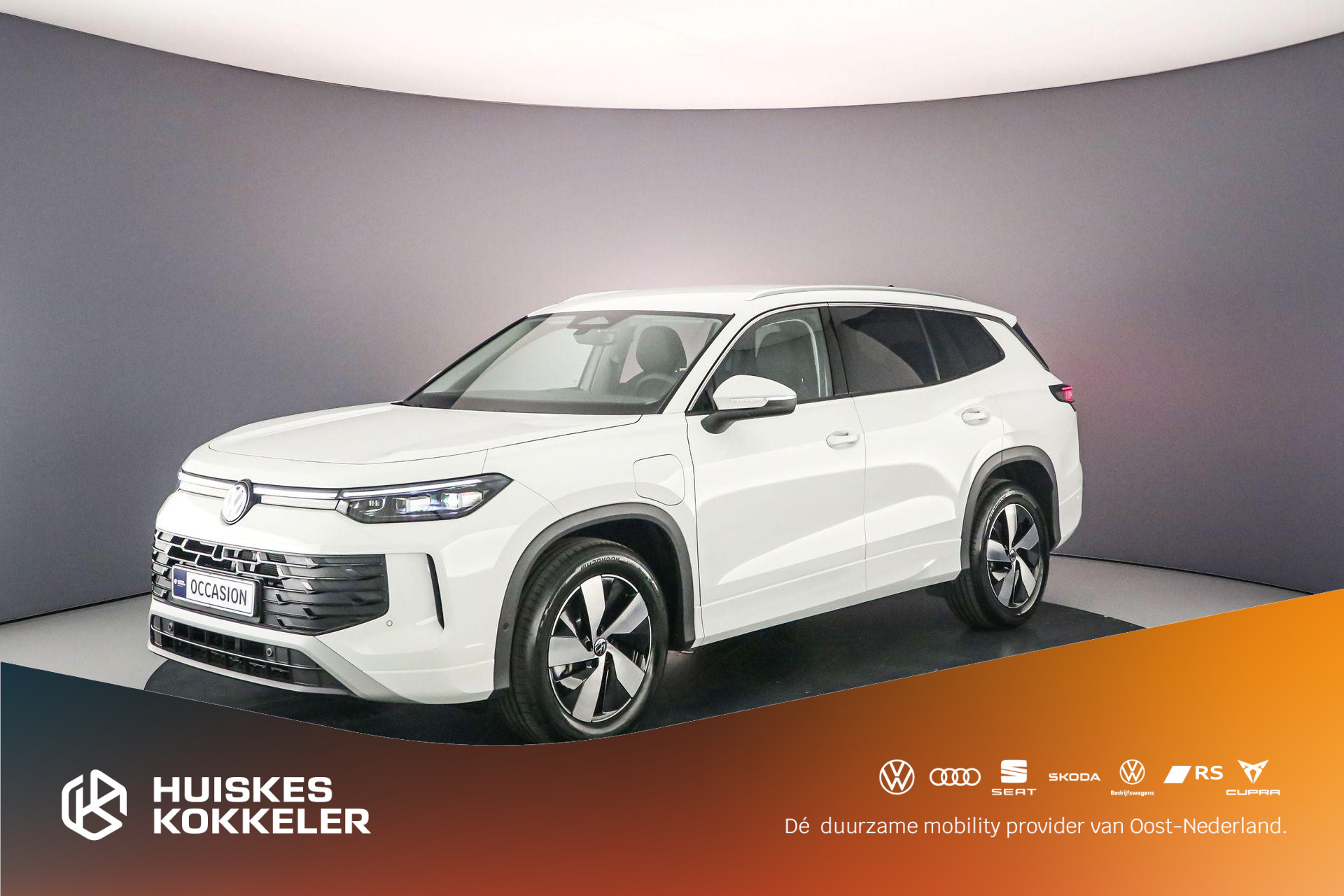 Volkswagen Tayron Life Edition 1.5 TSI eHybrid 204pk DSG Automaat Trekhaak, Achteruitrijcamera, Adaptive cruise control, Elektrische achterklep, Stoelverwarming, LED verlichting, Parkeersensoren